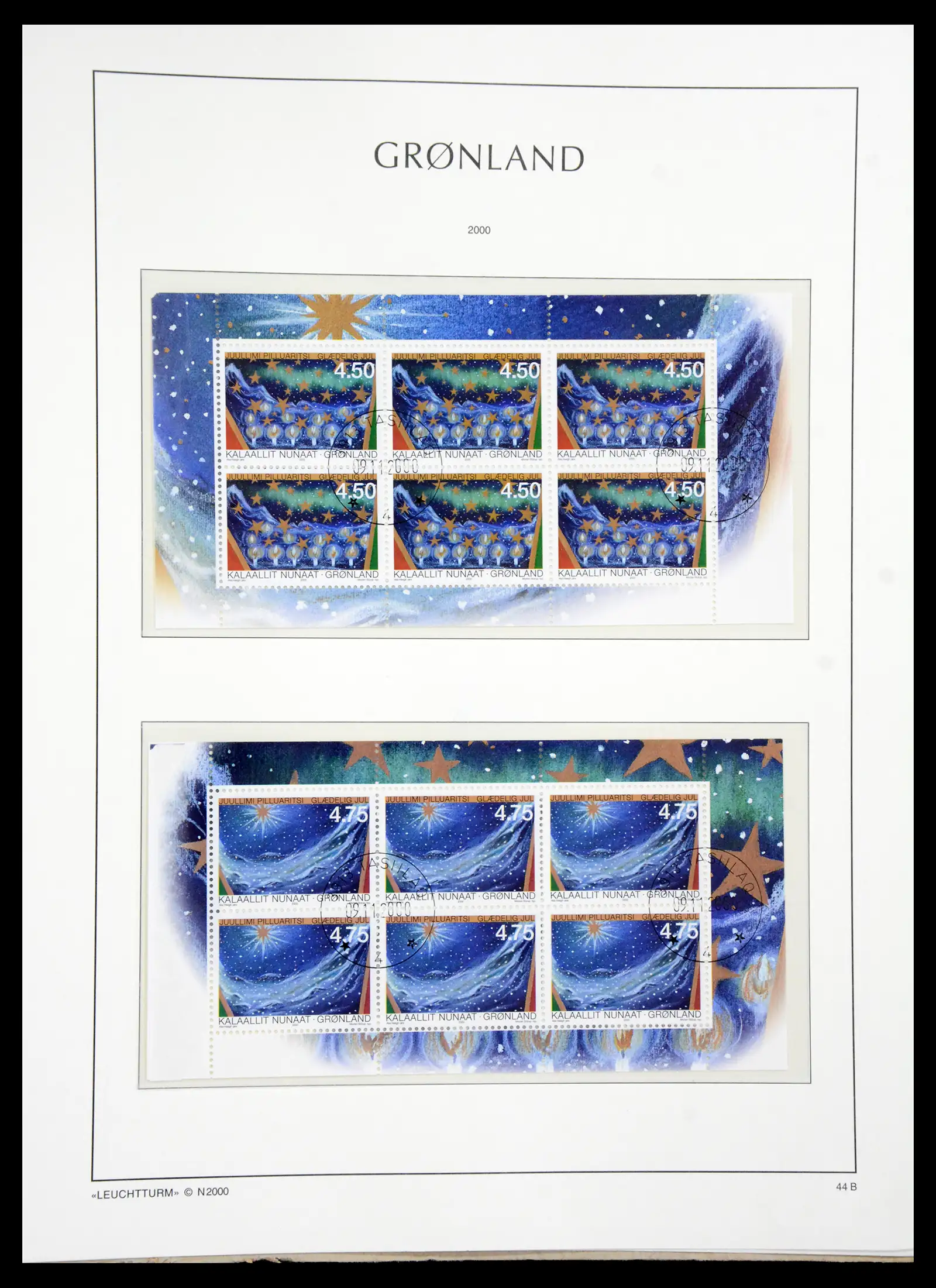 41121 0057 - Stamp collection 41121 Greenland 1938-2000.