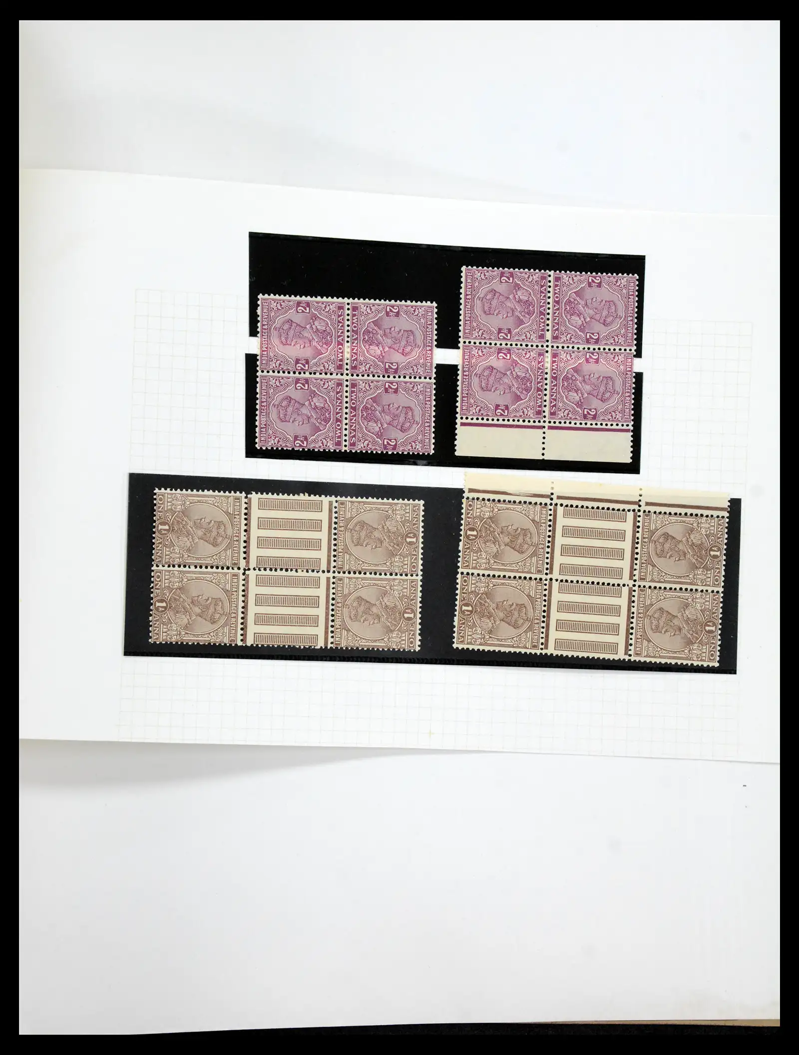 41122 0022 - Stamp collection 41122 India 1854-1958.