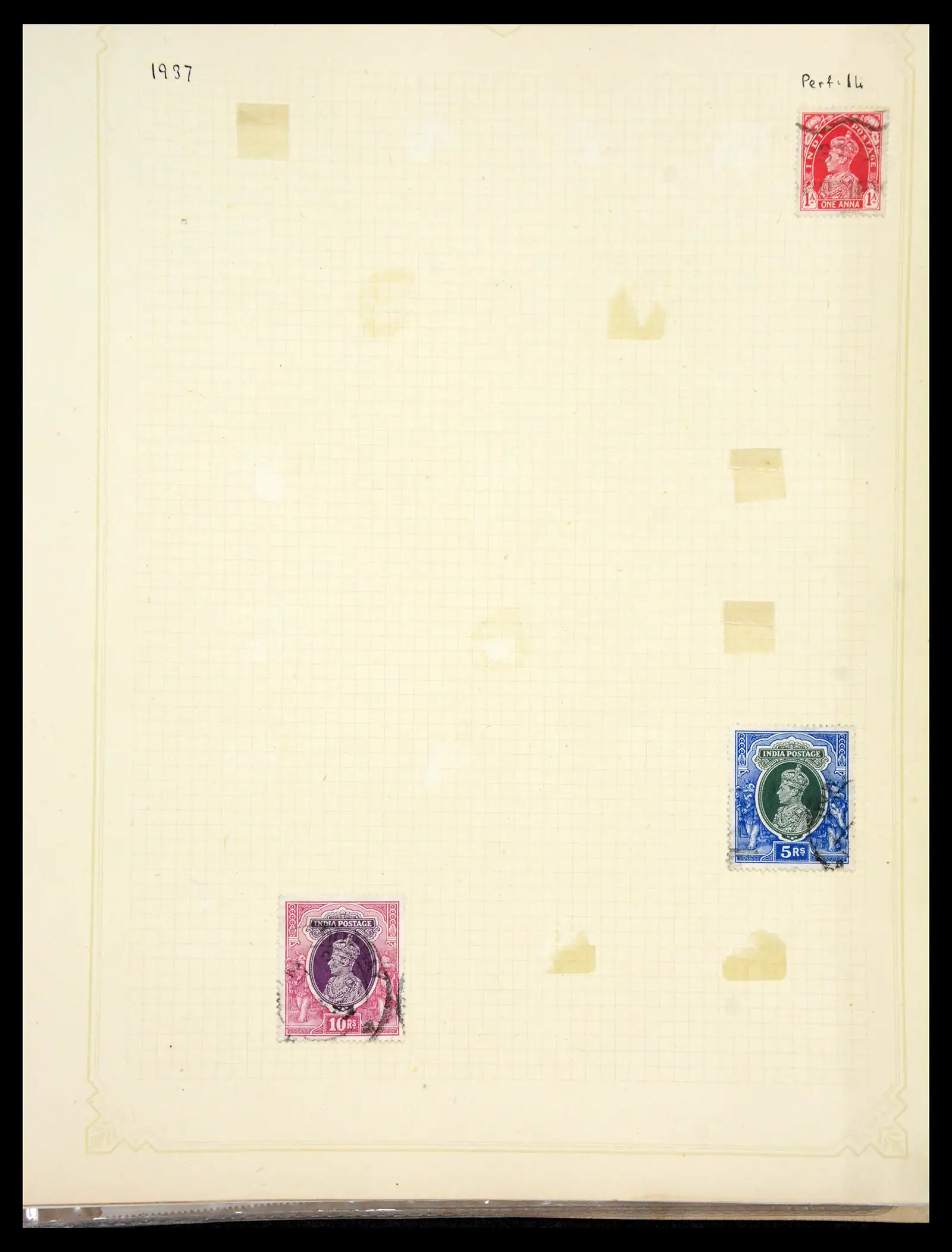 41122 0029 - Stamp collection 41122 India 1854-1958.