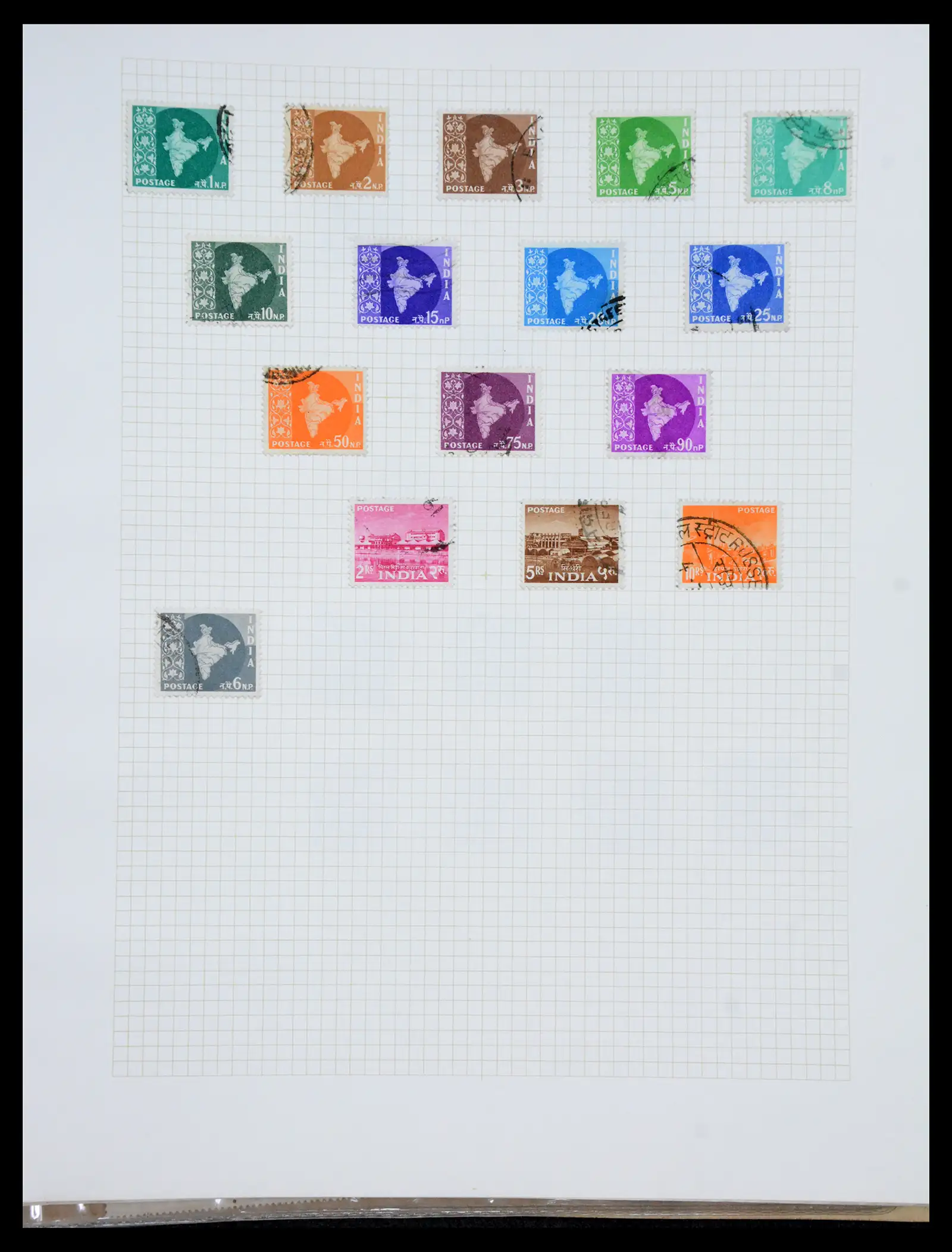 41122 0037 - Stamp collection 41122 India 1854-1958.