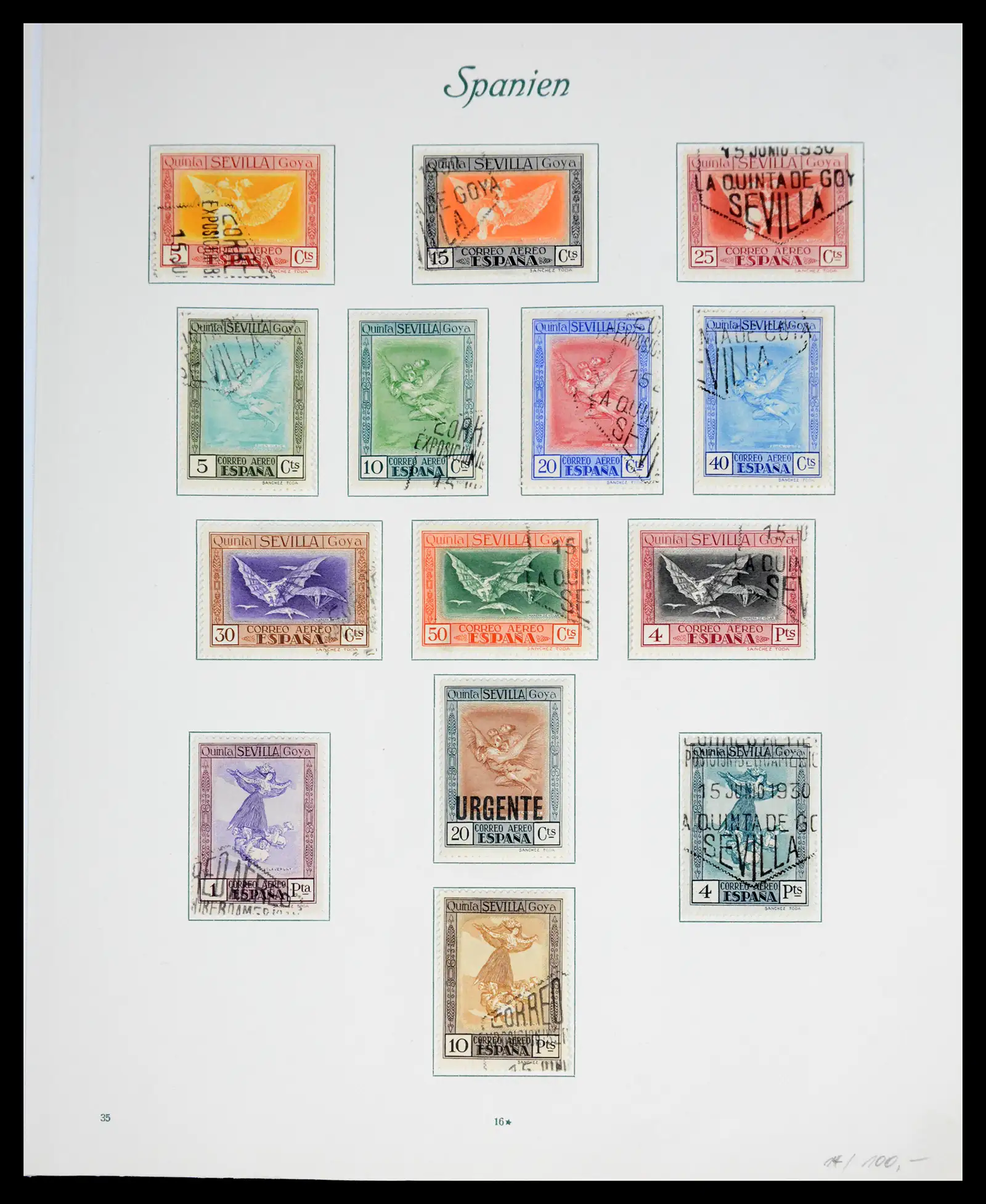 41125 0024 - Stamp collection 41125 Spain 1850-1932.