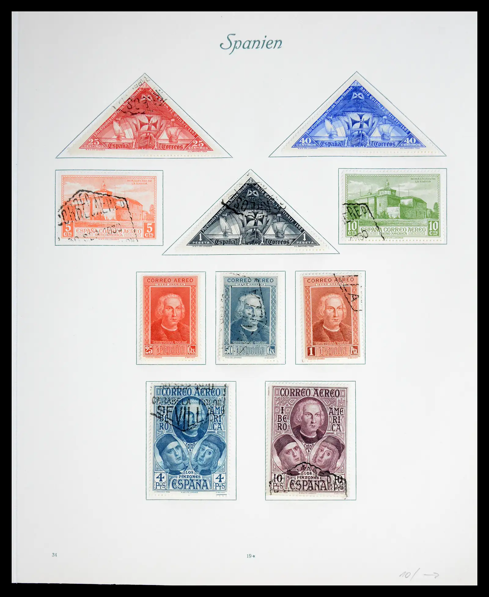 41125 0026 - Stamp collection 41125 Spain 1850-1932.