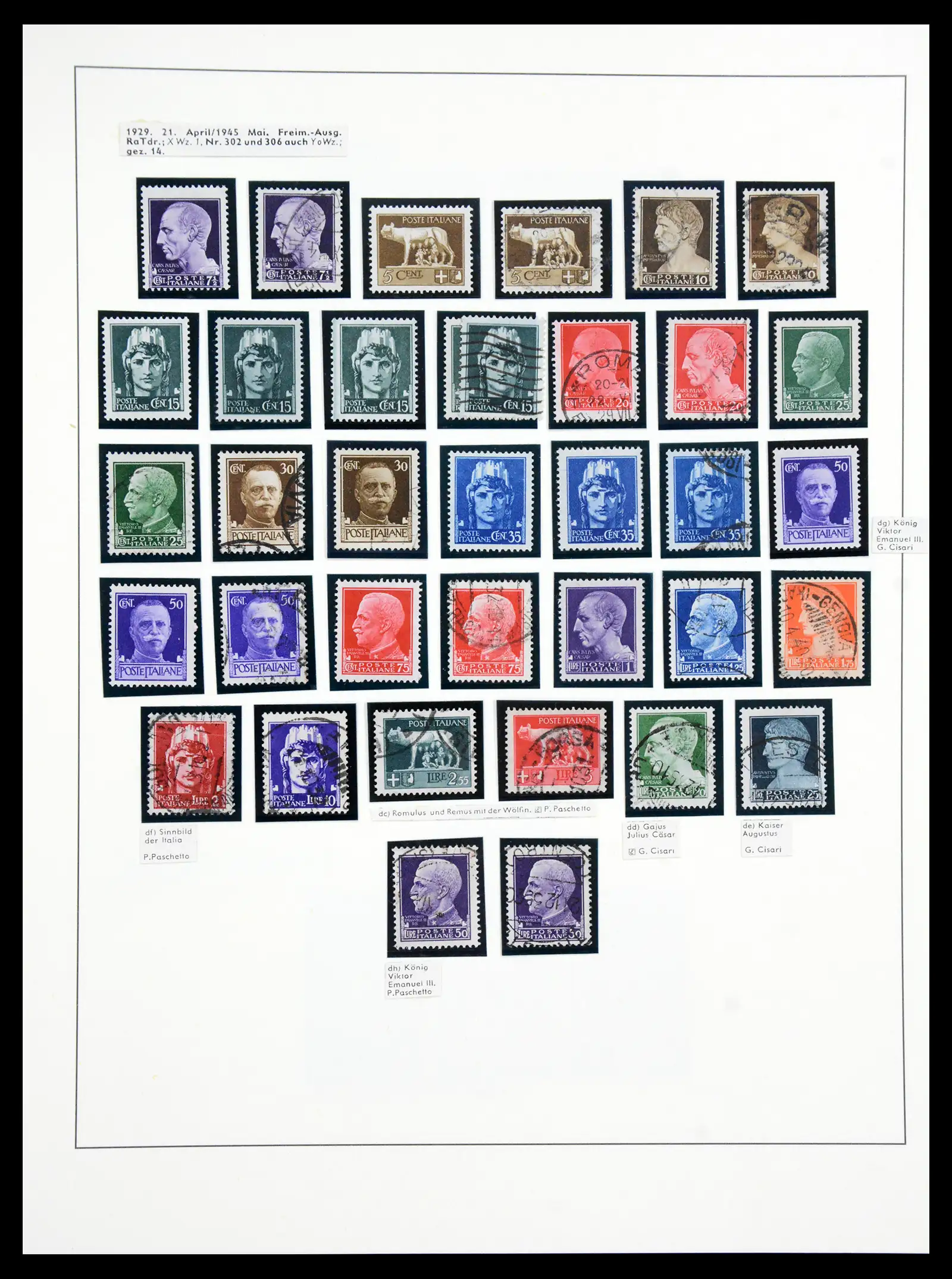 41128 0023 - Stamp collection 41128 Italy, territories and colonies 1861-1981.