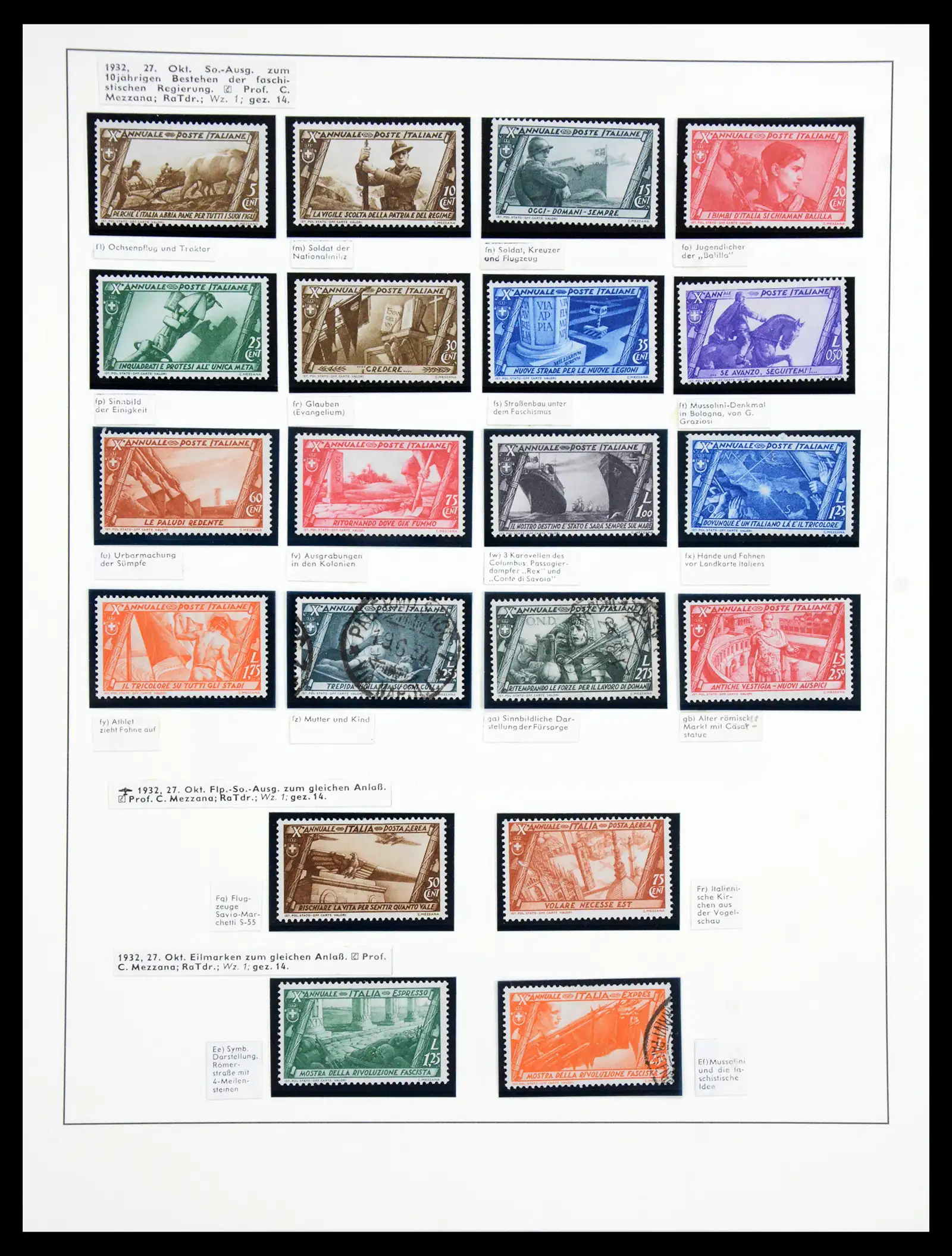 41128 0032 - Stamp collection 41128 Italy, territories and colonies 1861-1981.