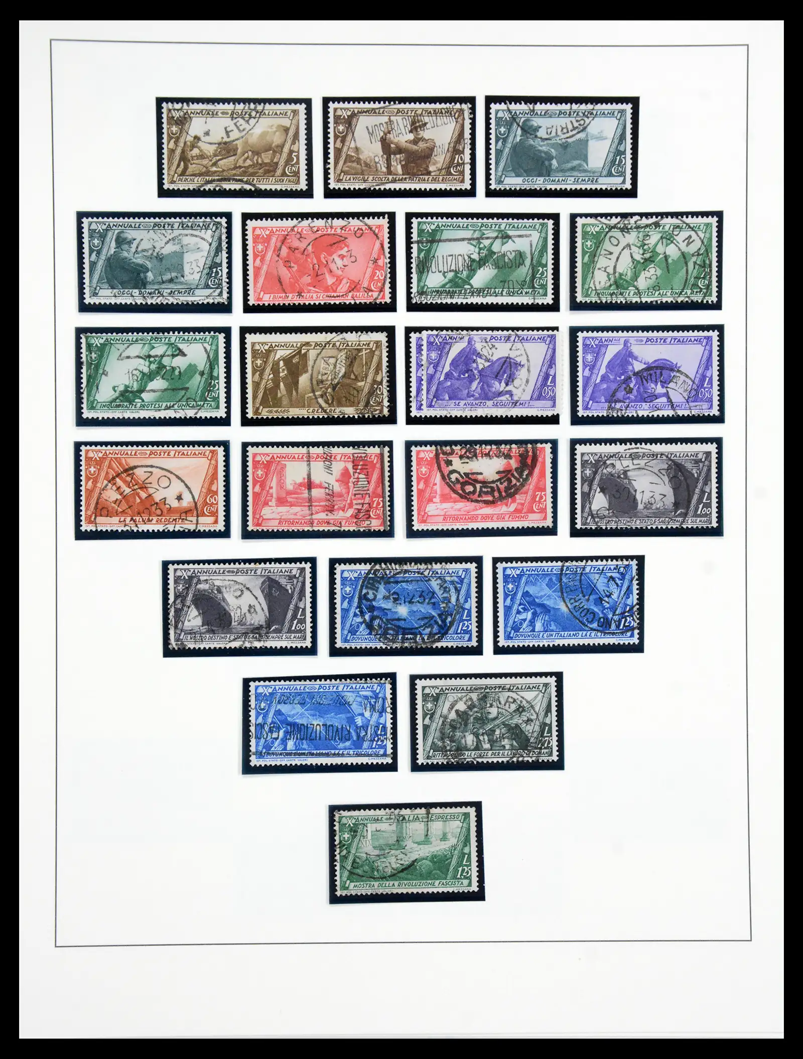 41128 0033 - Stamp collection 41128 Italy, territories and colonies 1861-1981.
