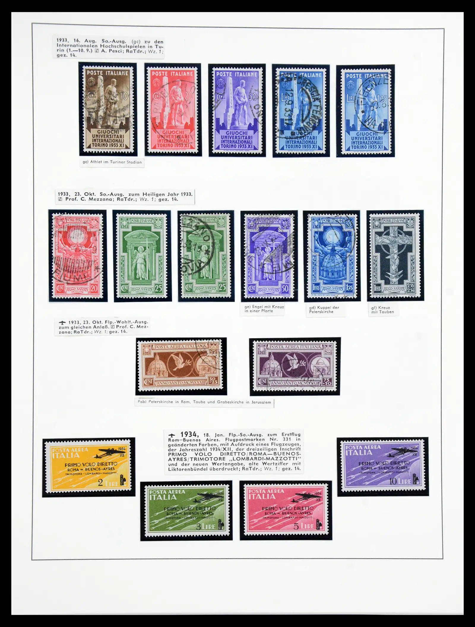 41128 0034 - Stamp collection 41128 Italy, territories and colonies 1861-1981.