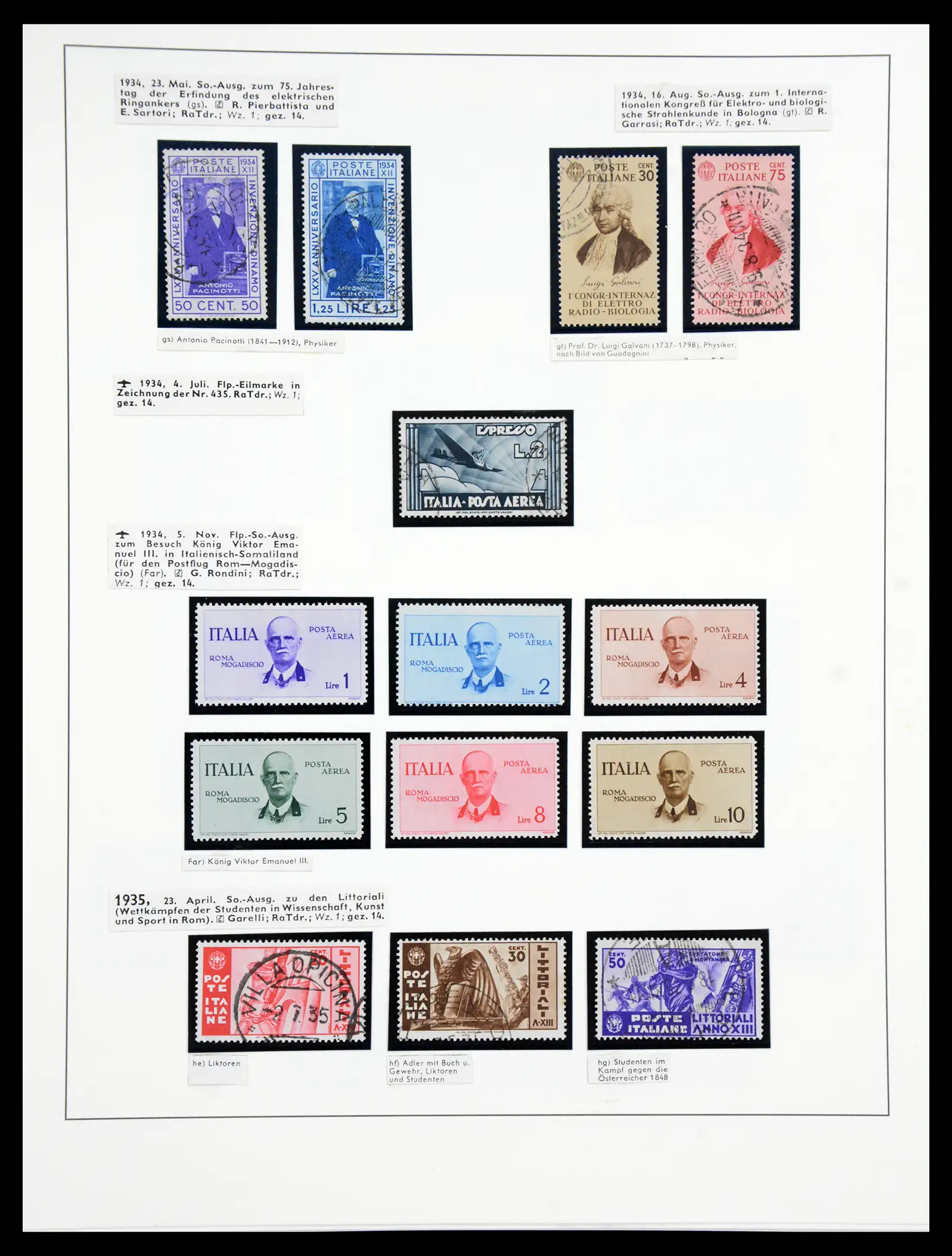41128 0038 - Stamp collection 41128 Italy, territories and colonies 1861-1981.