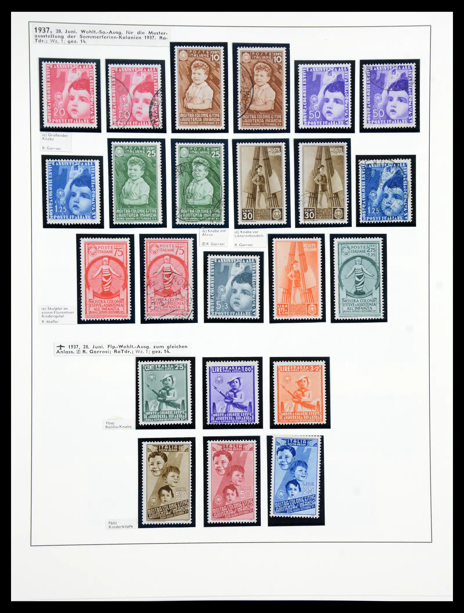 41128 0041 - Stamp collection 41128 Italy, territories and colonies 1861-1981.