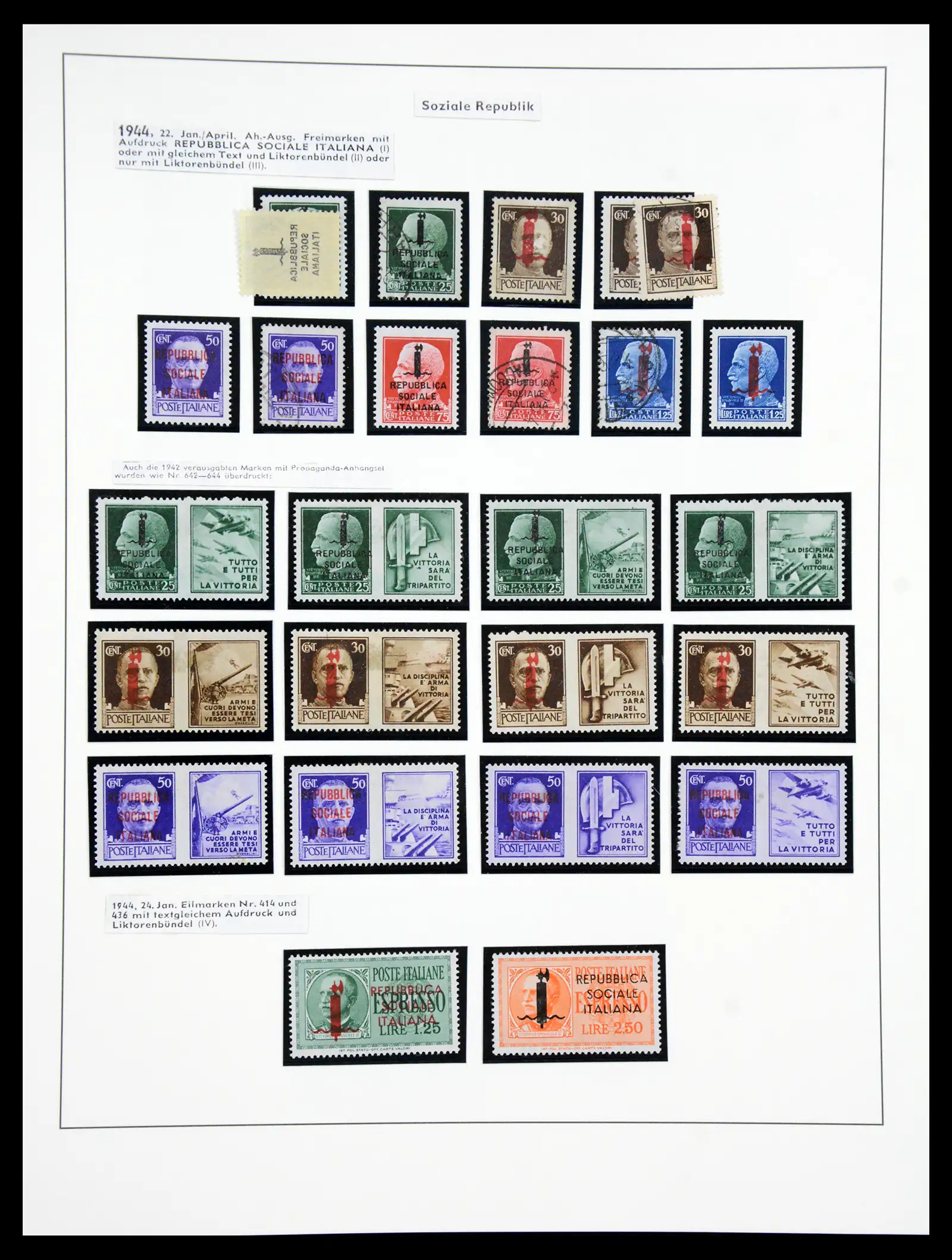 41128 0047 - Stamp collection 41128 Italy, territories and colonies 1861-1981.