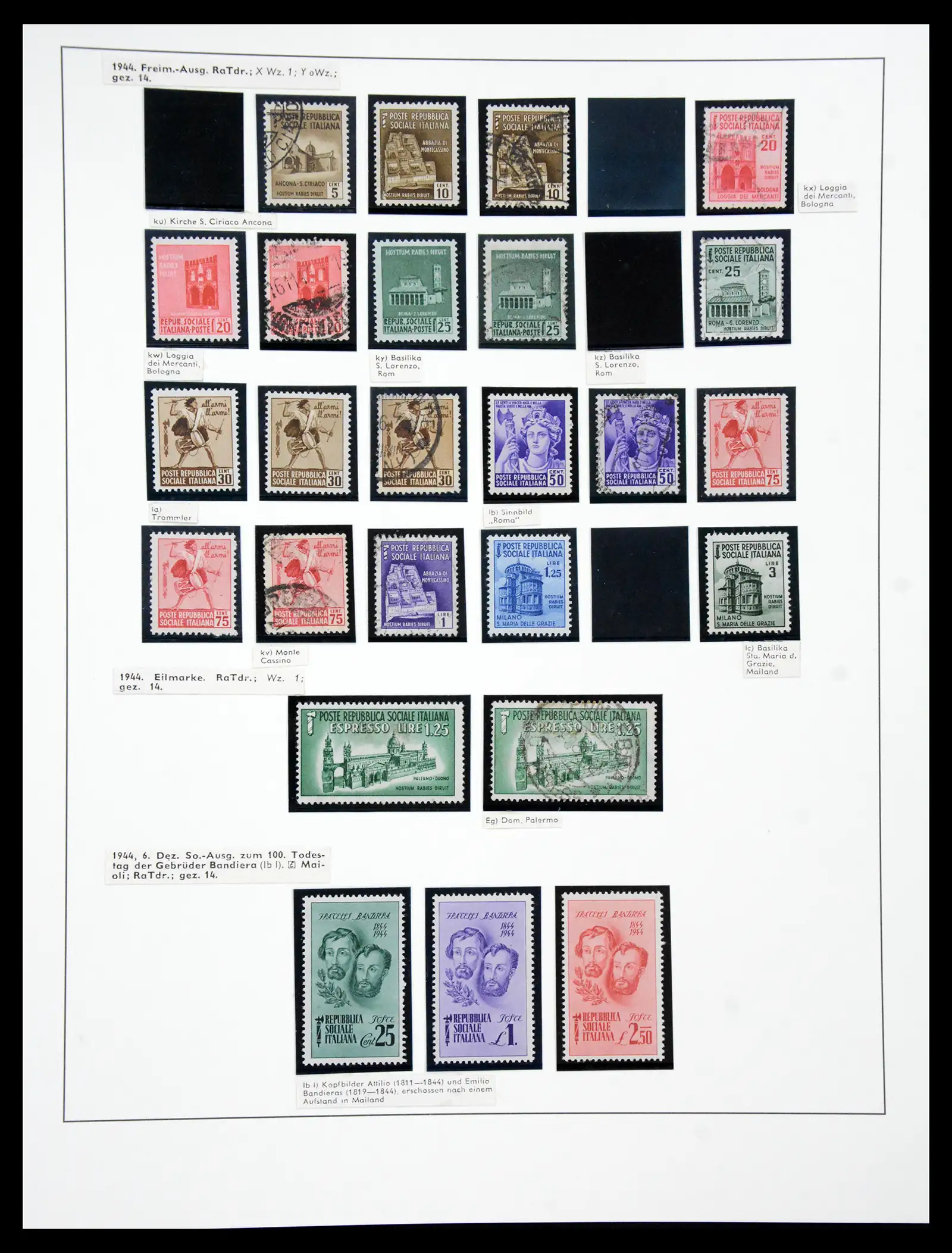 41128 0048 - Stamp collection 41128 Italy, territories and colonies 1861-1981.
