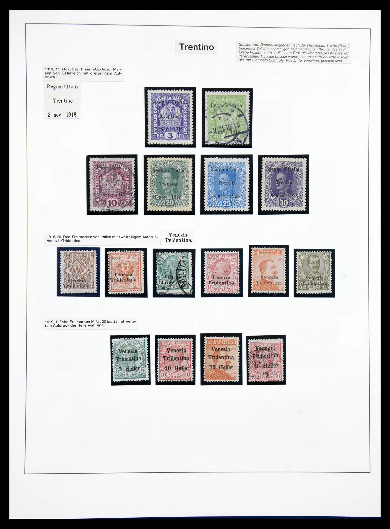 41128 0051 - Stamp collection 41128 Italy, territories and colonies 1861-1981.
