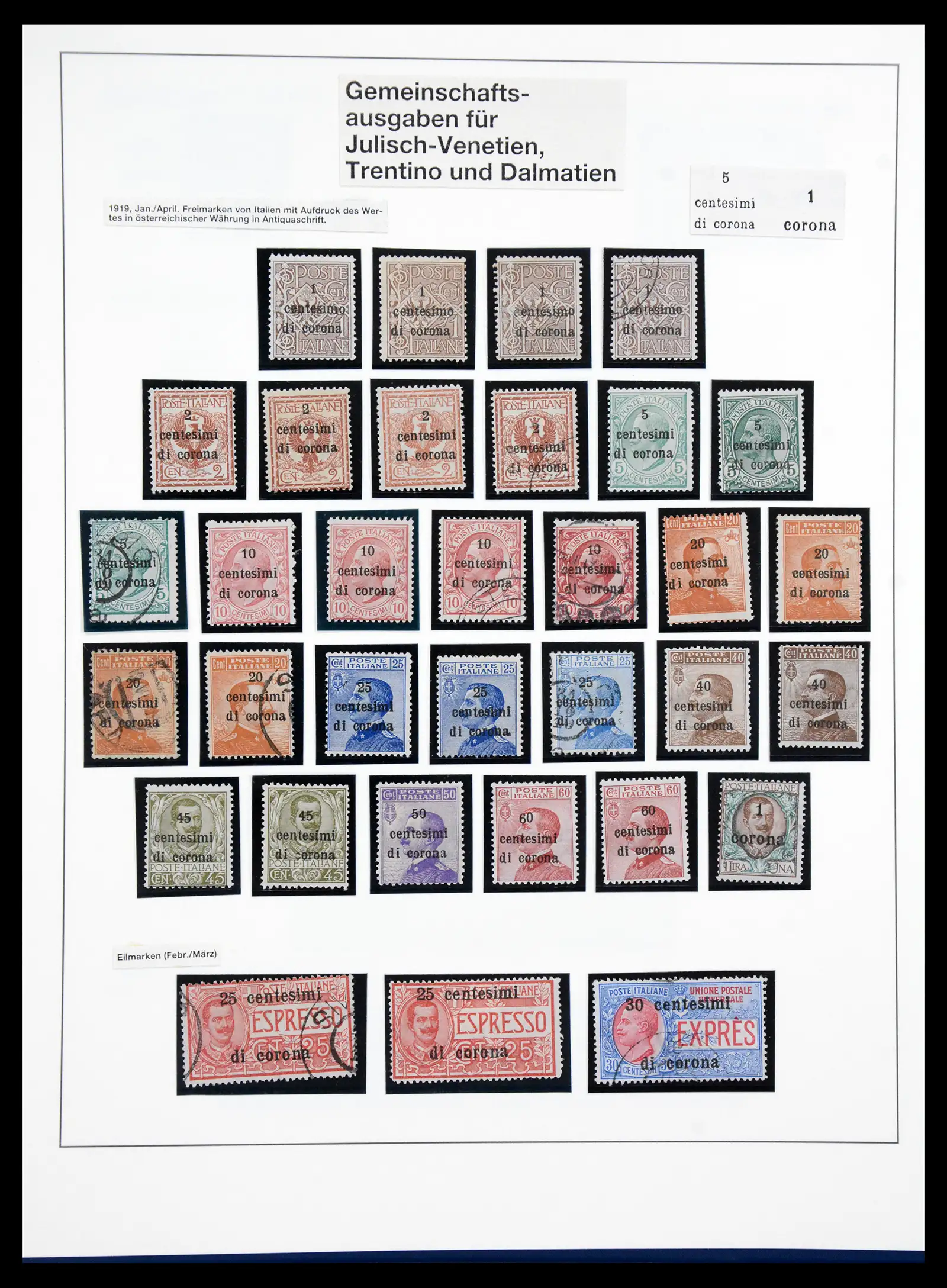 41128 0052 - Stamp collection 41128 Italy, territories and colonies 1861-1981.