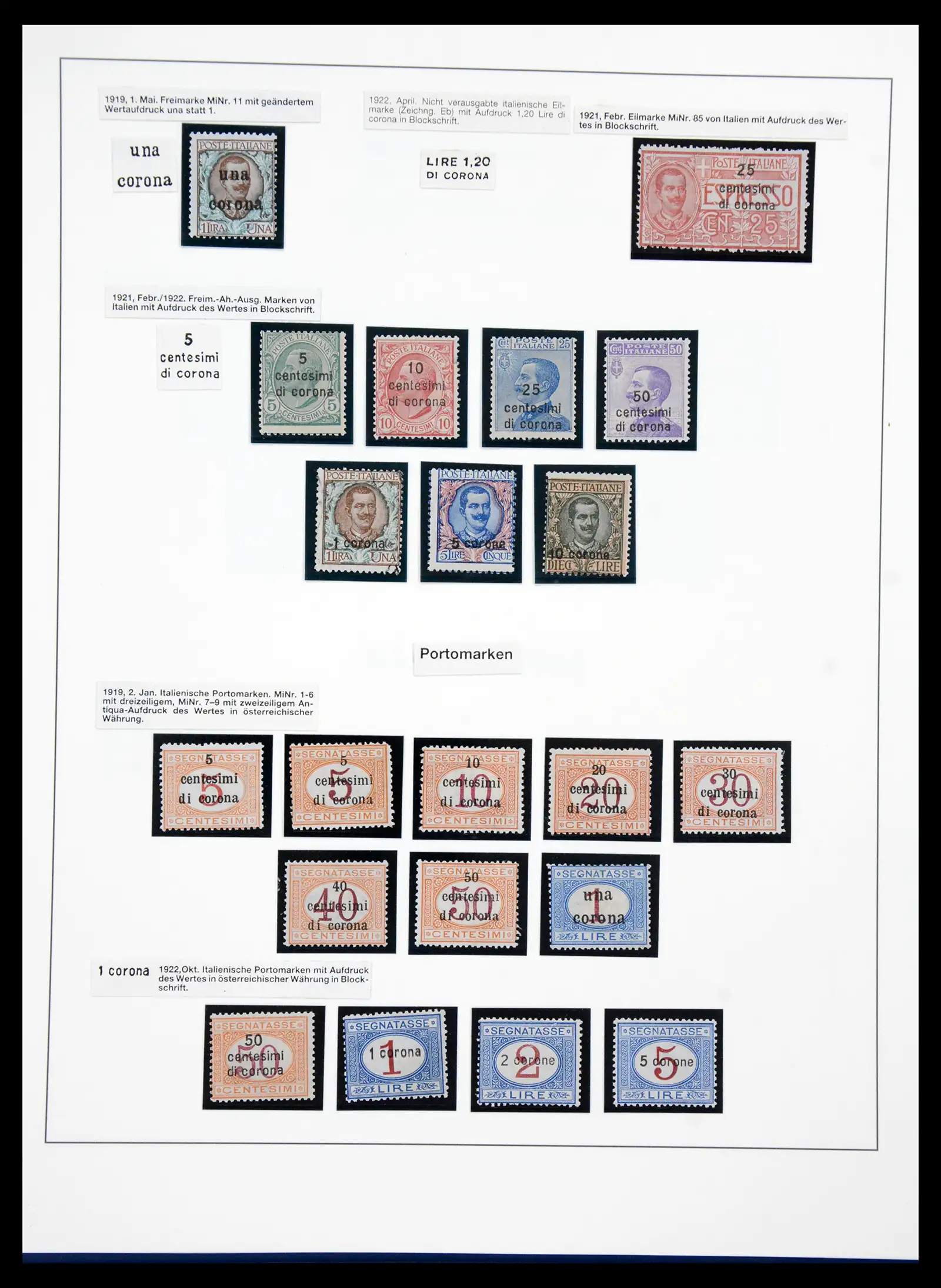 41128 0053 - Stamp collection 41128 Italy, territories and colonies 1861-1981.