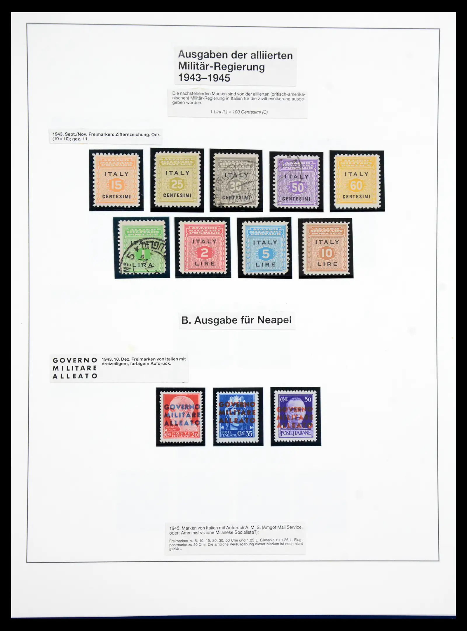 41128 0054 - Stamp collection 41128 Italy, territories and colonies 1861-1981.
