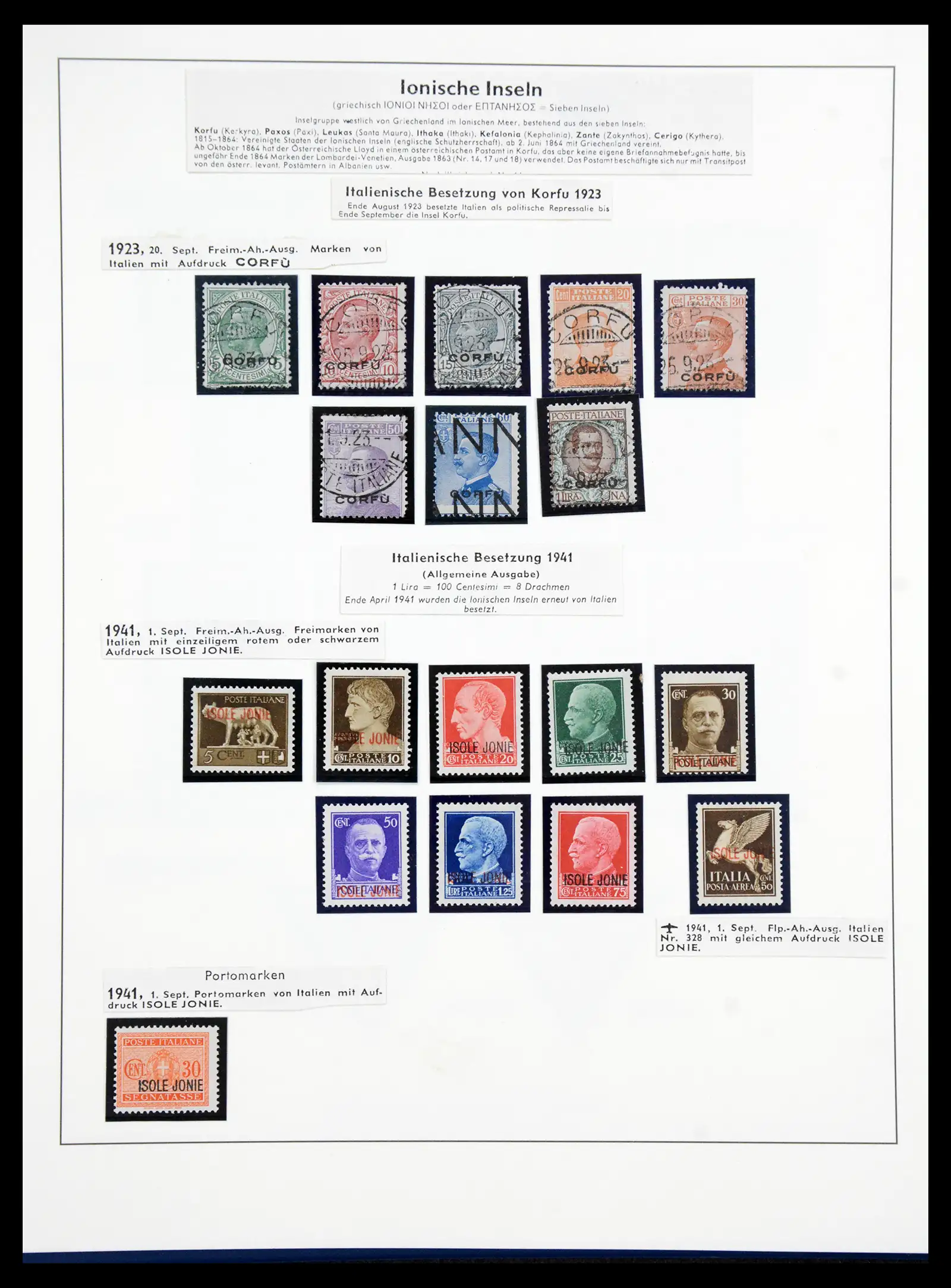 41128 0065 - Stamp collection 41128 Italy, territories and colonies 1861-1981.