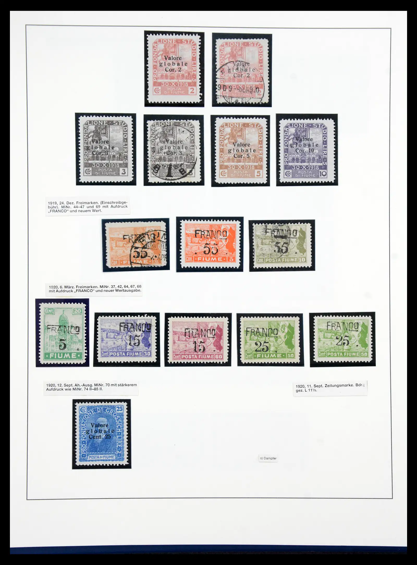 41128 0069 - Stamp collection 41128 Italy, territories and colonies 1861-1981.