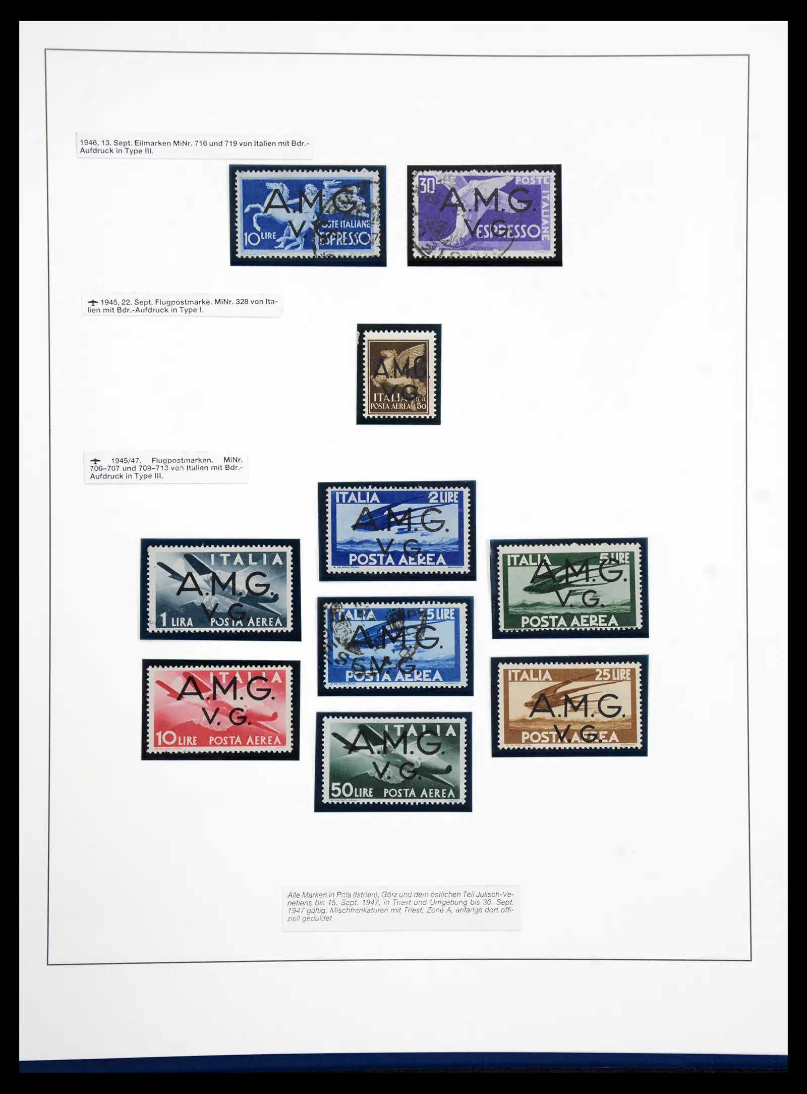 41128 0079 - Stamp collection 41128 Italy, territories and colonies 1861-1981.
