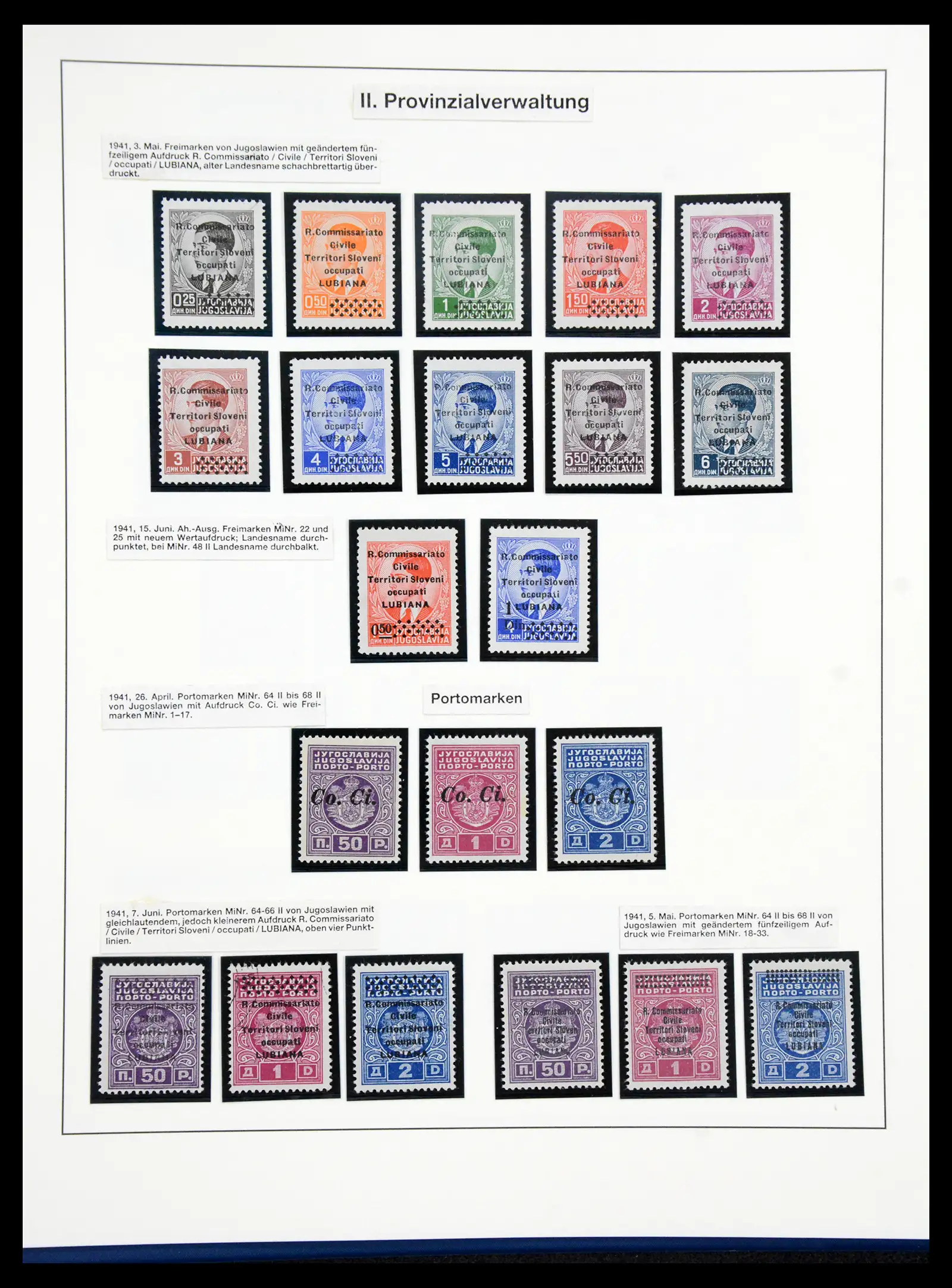41128 0096 - Stamp collection 41128 Italy, territories and colonies 1861-1981.