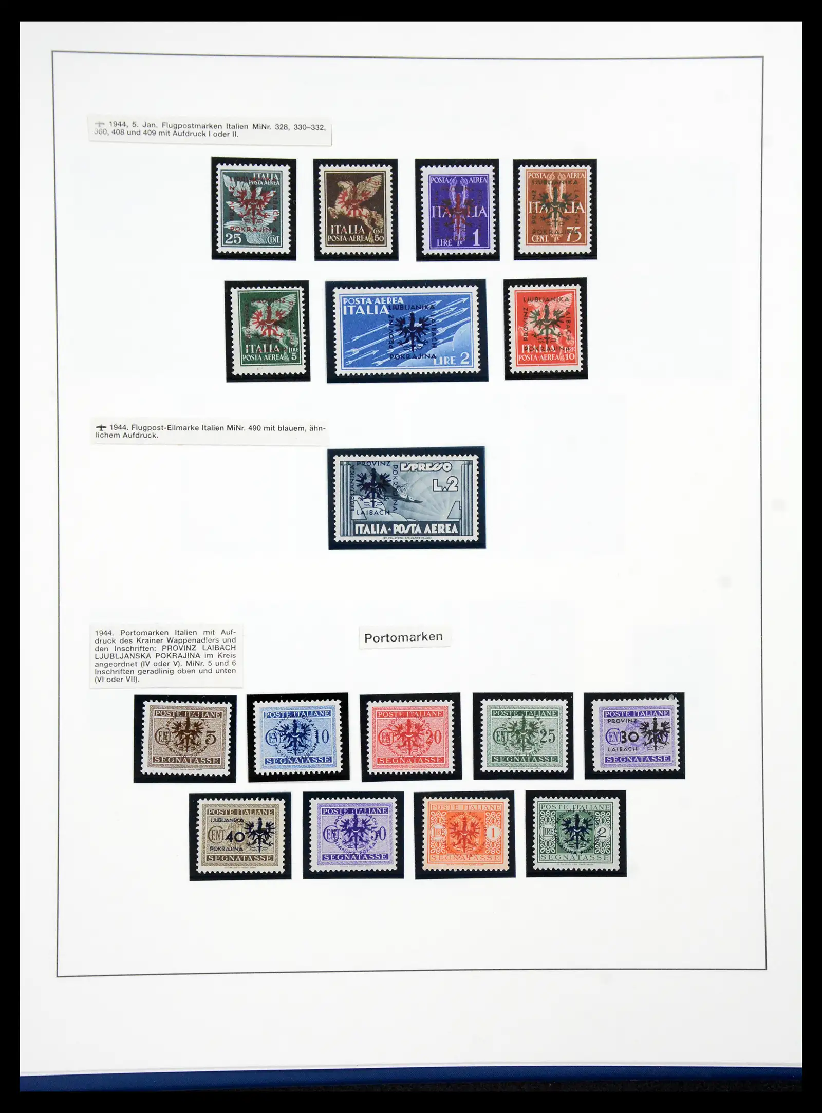 41128 0099 - Stamp collection 41128 Italy, territories and colonies 1861-1981.