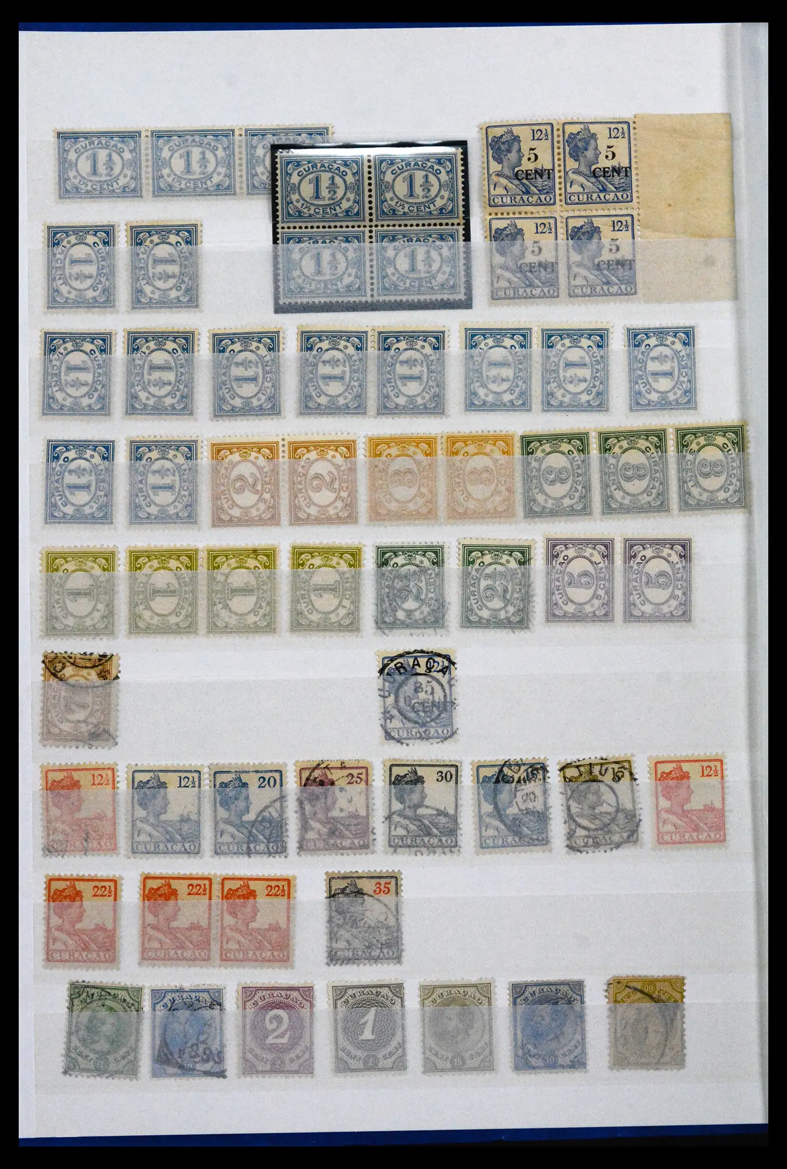 41133 0002 - Stamp collection 41133 Dutch colonies 1864-1955.