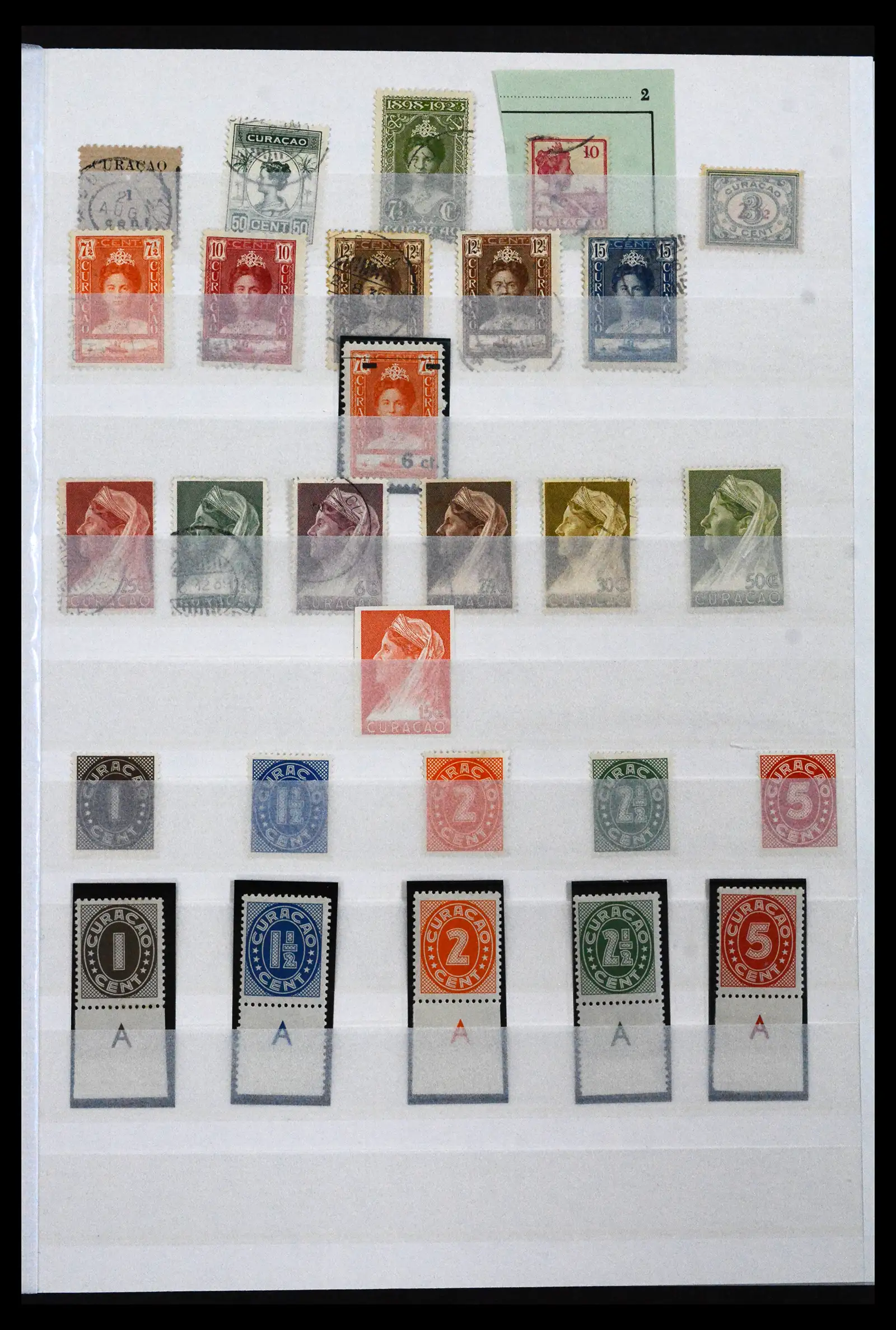 41133 0003 - Stamp collection 41133 Dutch colonies 1864-1955.