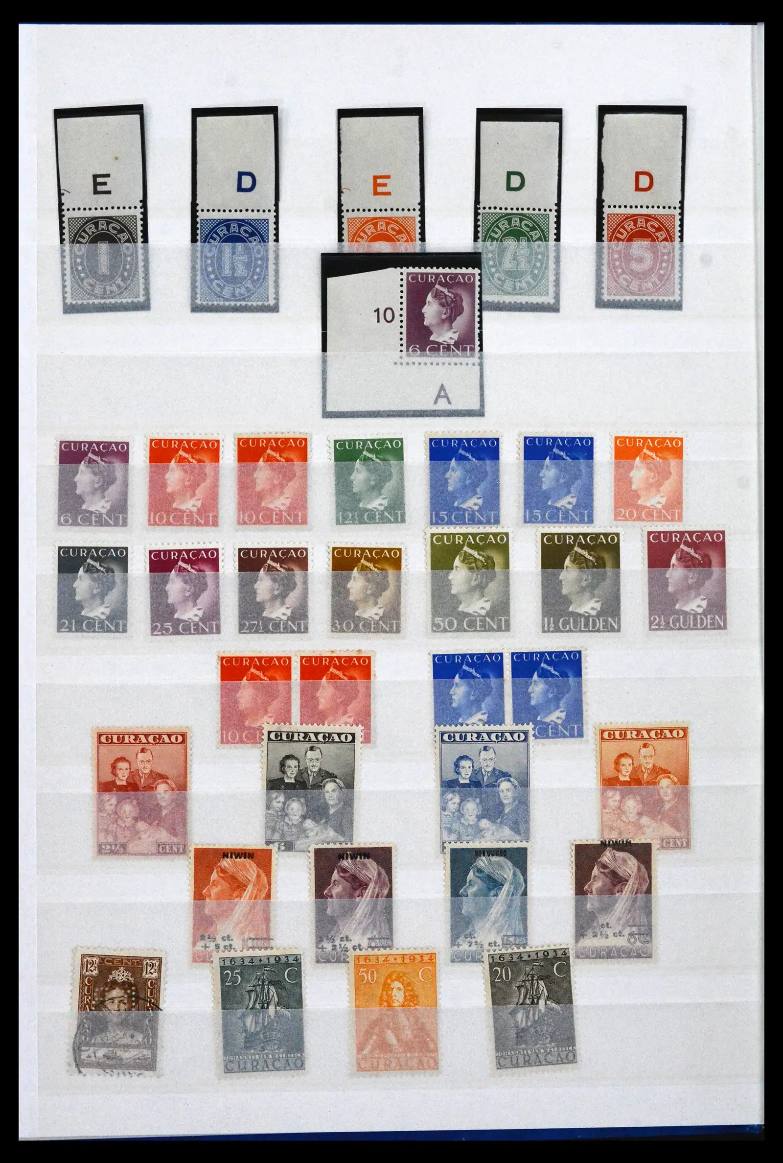 41133 0004 - Stamp collection 41133 Dutch colonies 1864-1955.