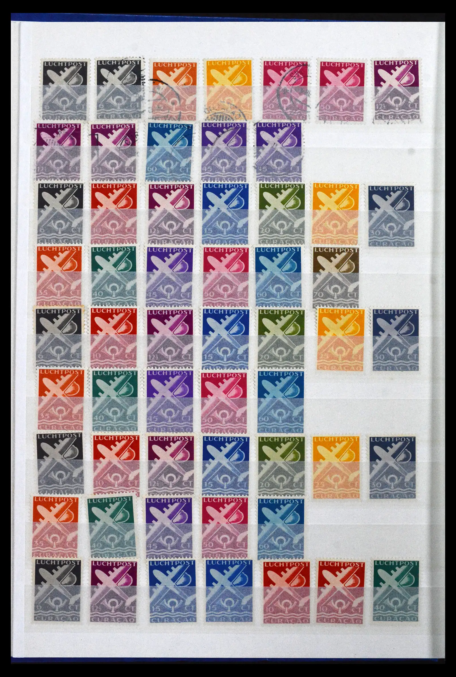 41133 0008 - Stamp collection 41133 Dutch colonies 1864-1955.