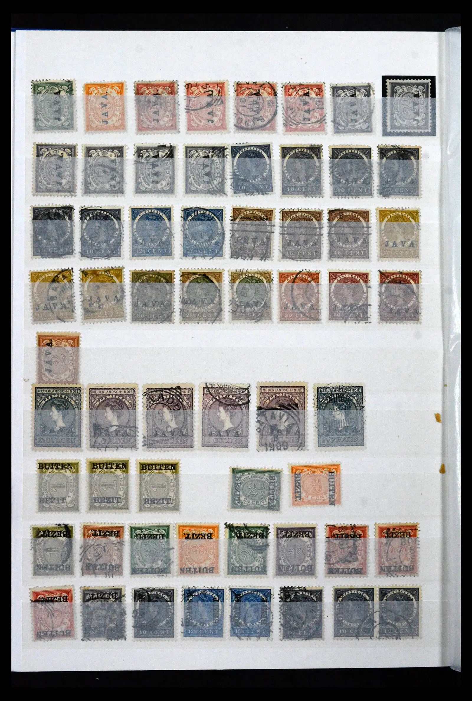 41133 0030 - Stamp collection 41133 Dutch colonies 1864-1955.