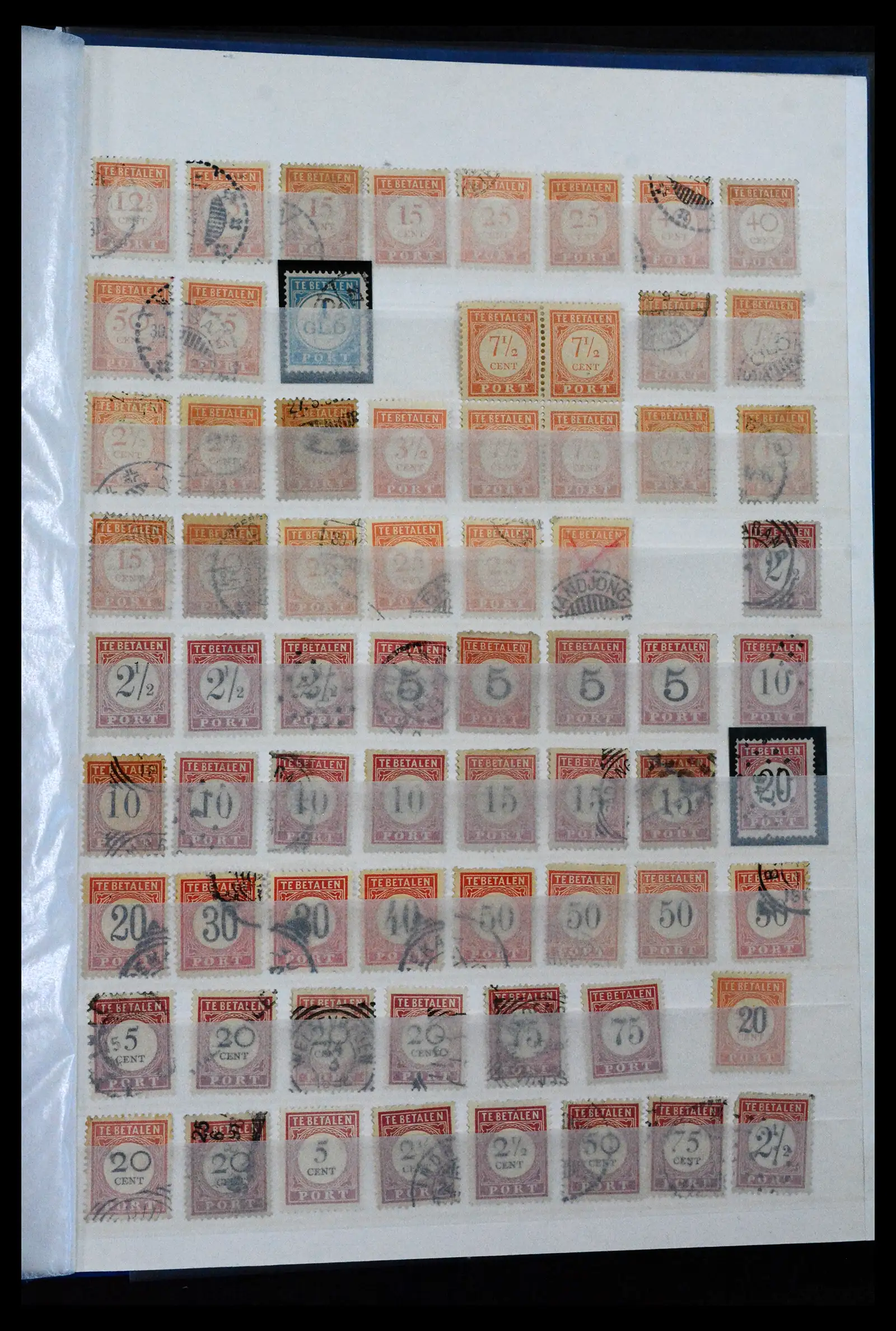 41133 0045 - Stamp collection 41133 Dutch colonies 1864-1955.
