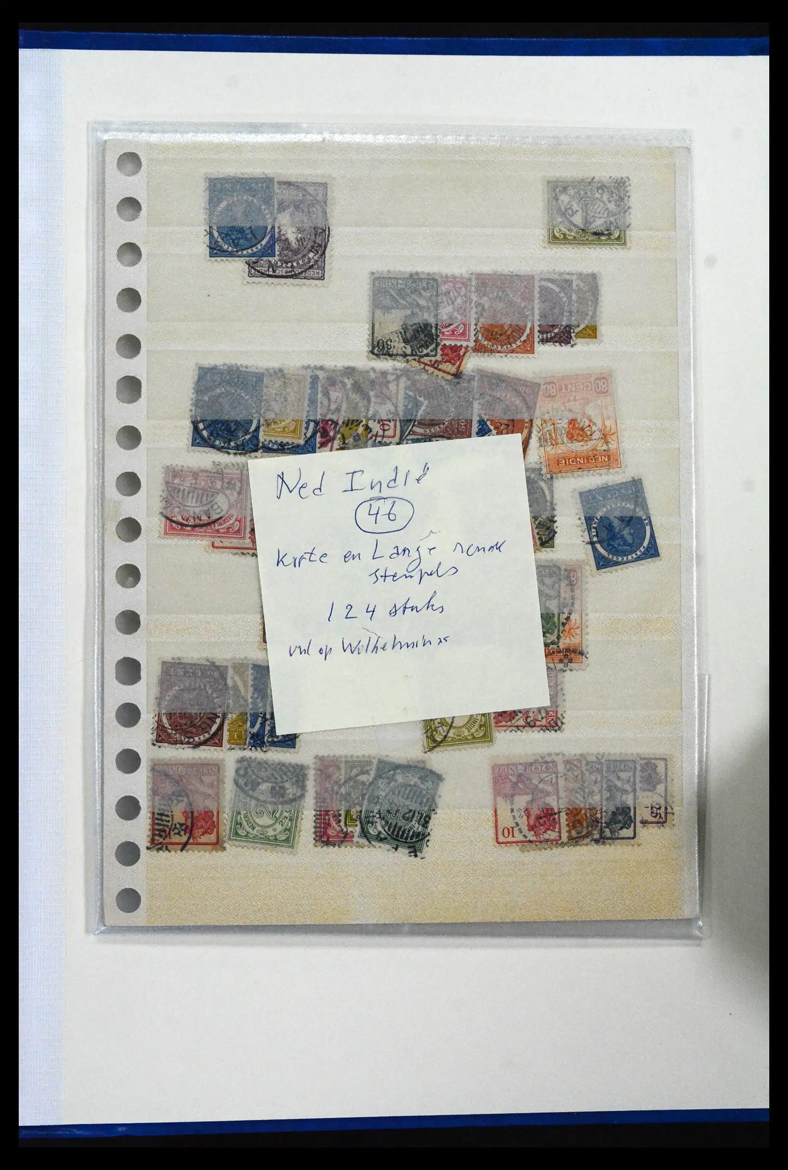 41133 0053 - Stamp collection 41133 Dutch colonies 1864-1955.