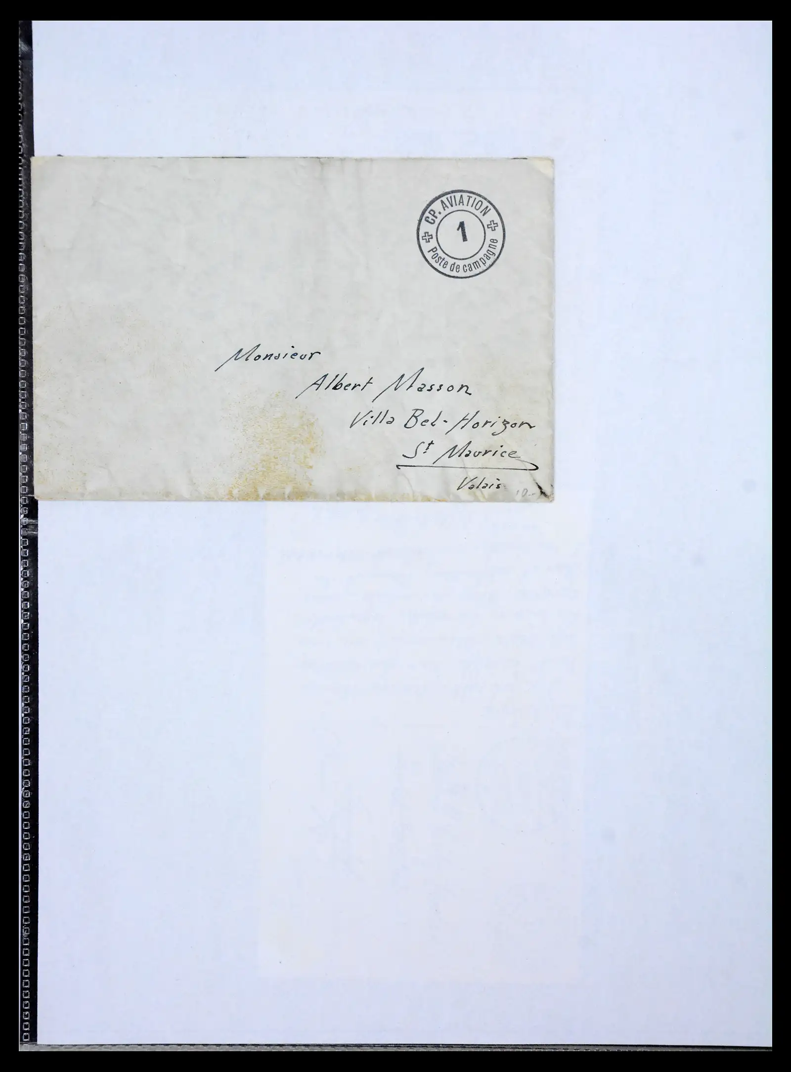 41135 0014 - Stamp collection 41135 Switzerland soldier stamps 1914-1945.