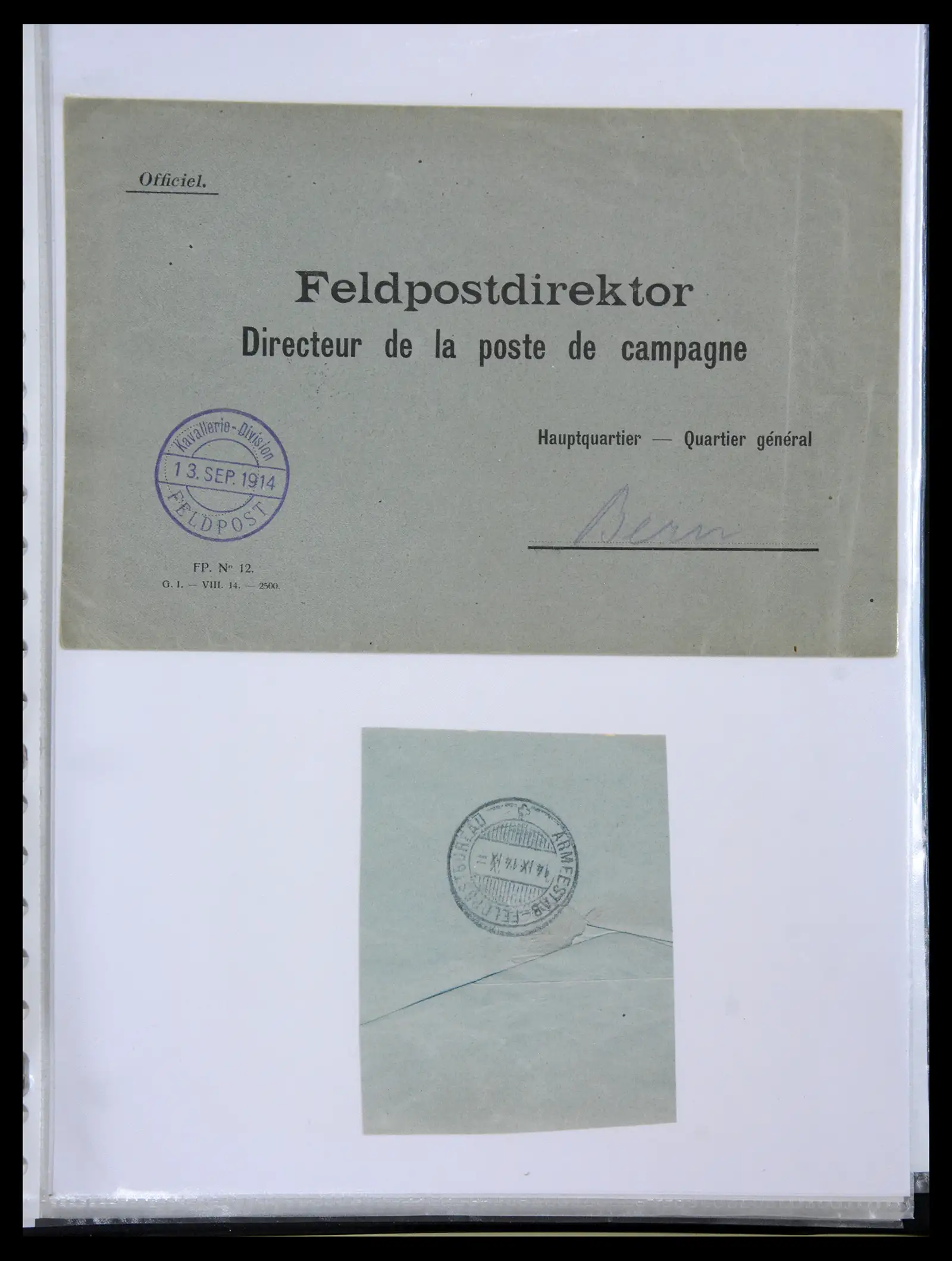 41135 0097 - Stamp collection 41135 Switzerland soldier stamps 1914-1945.