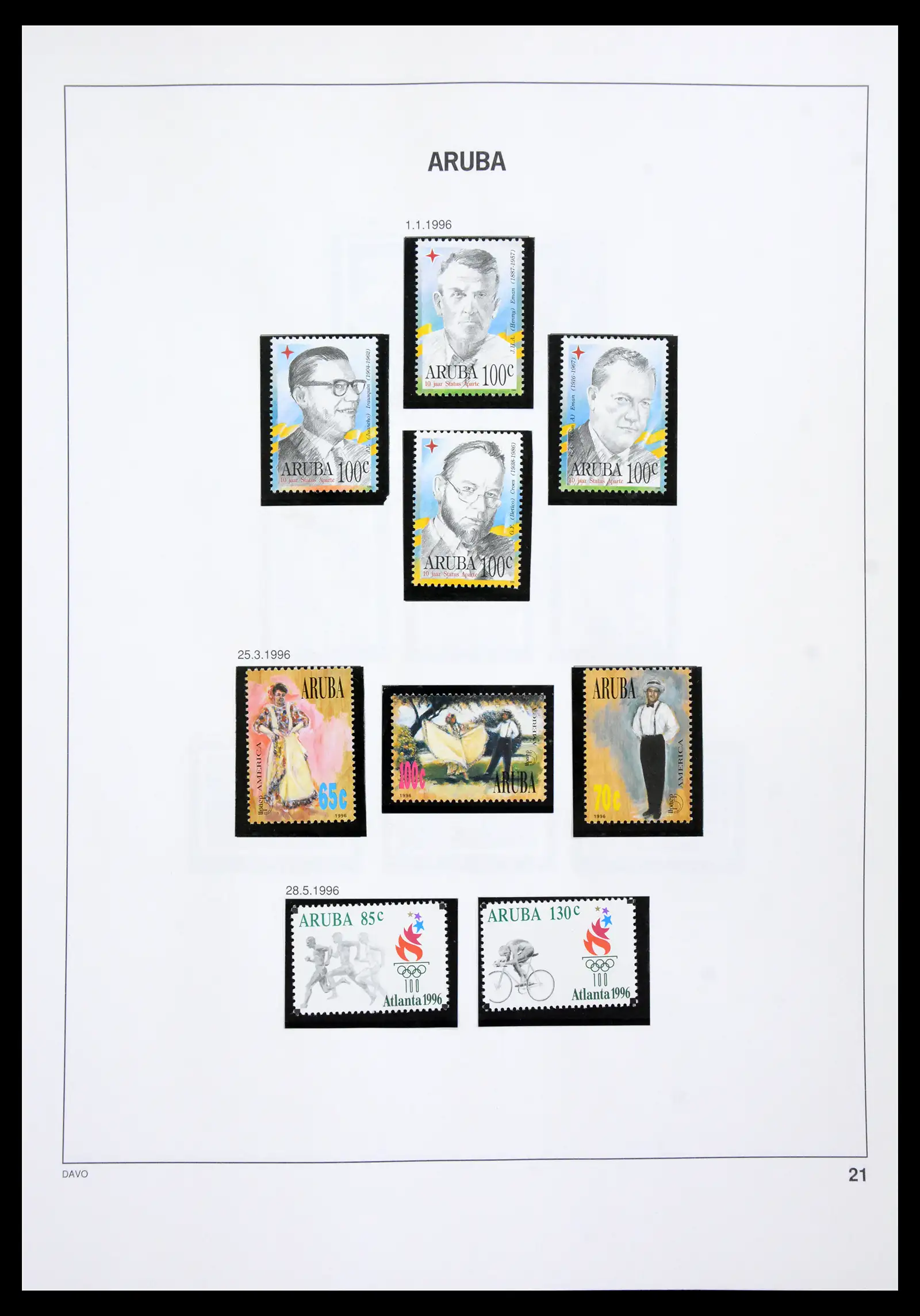 41139 0089 - Postzegelverzameling 41139 Curaçao/Antillen 1889-2012.