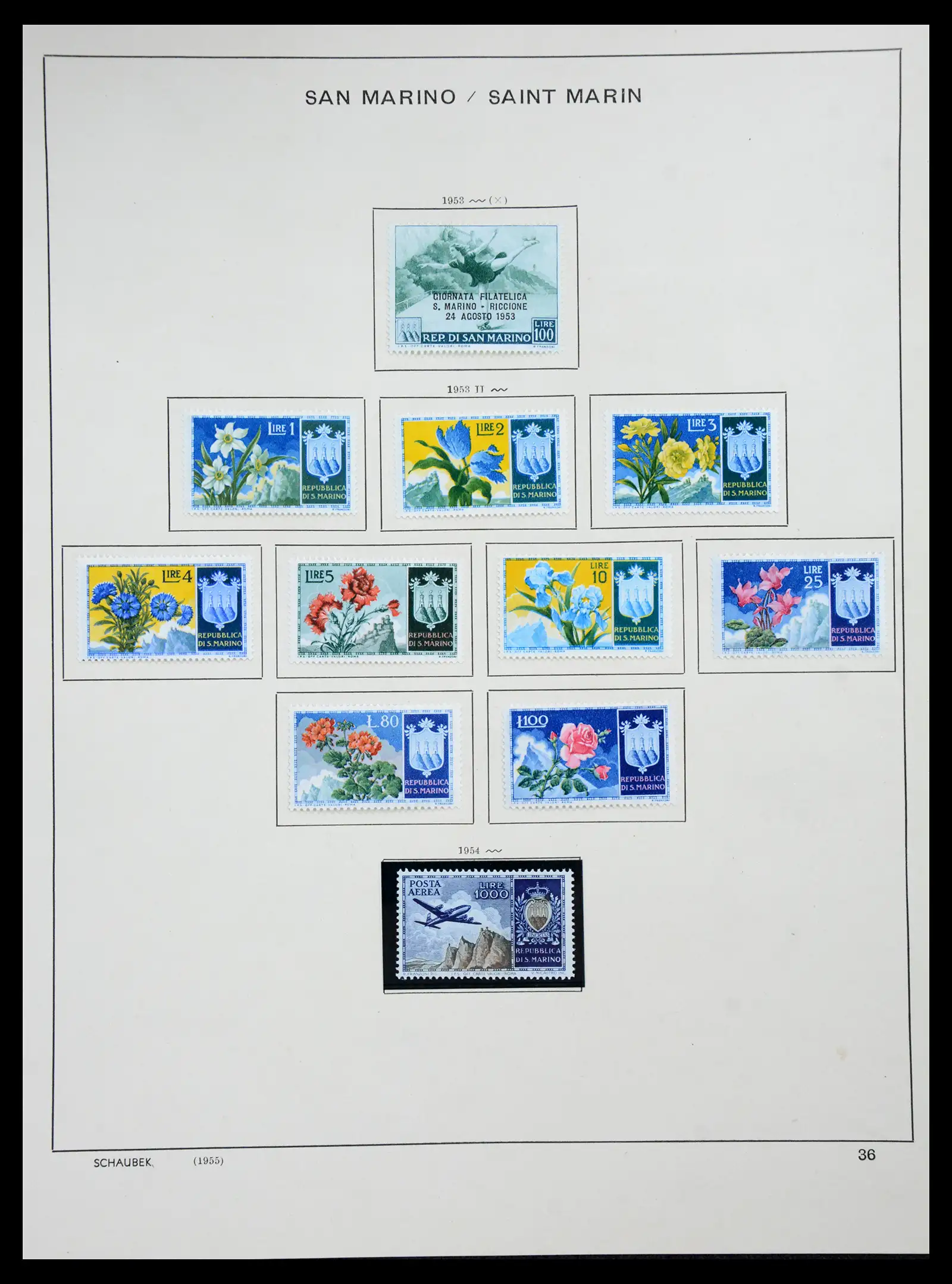 41147 0031 - Postzegelverzameling 41147 San Marino 1877-1964.