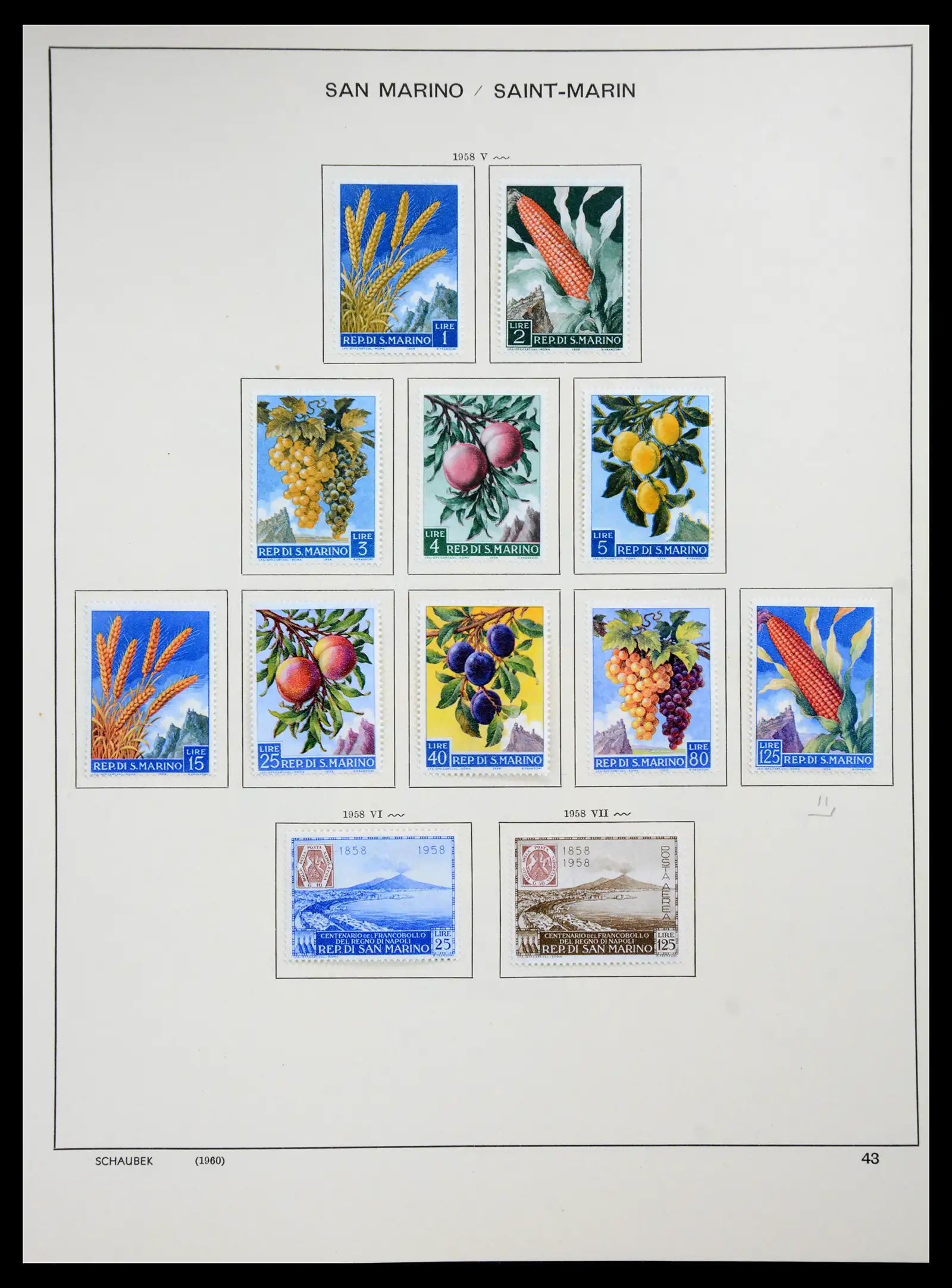 41147 0039 - Postzegelverzameling 41147 San Marino 1877-1964.