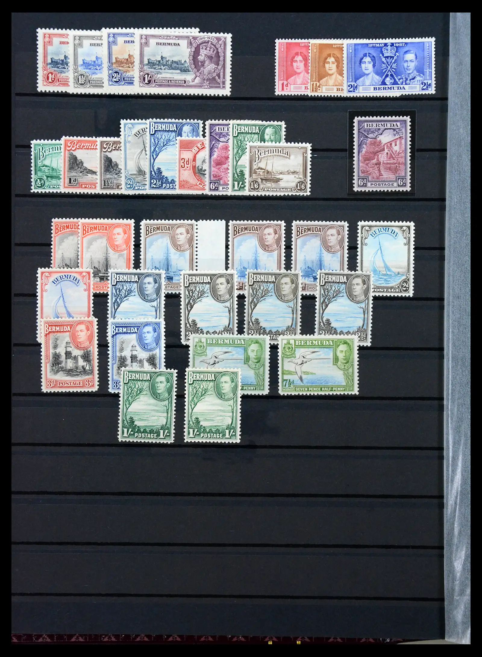 41154 0027 - Postzegelverzameling 41154 Engelse koloniën 1860-1952.