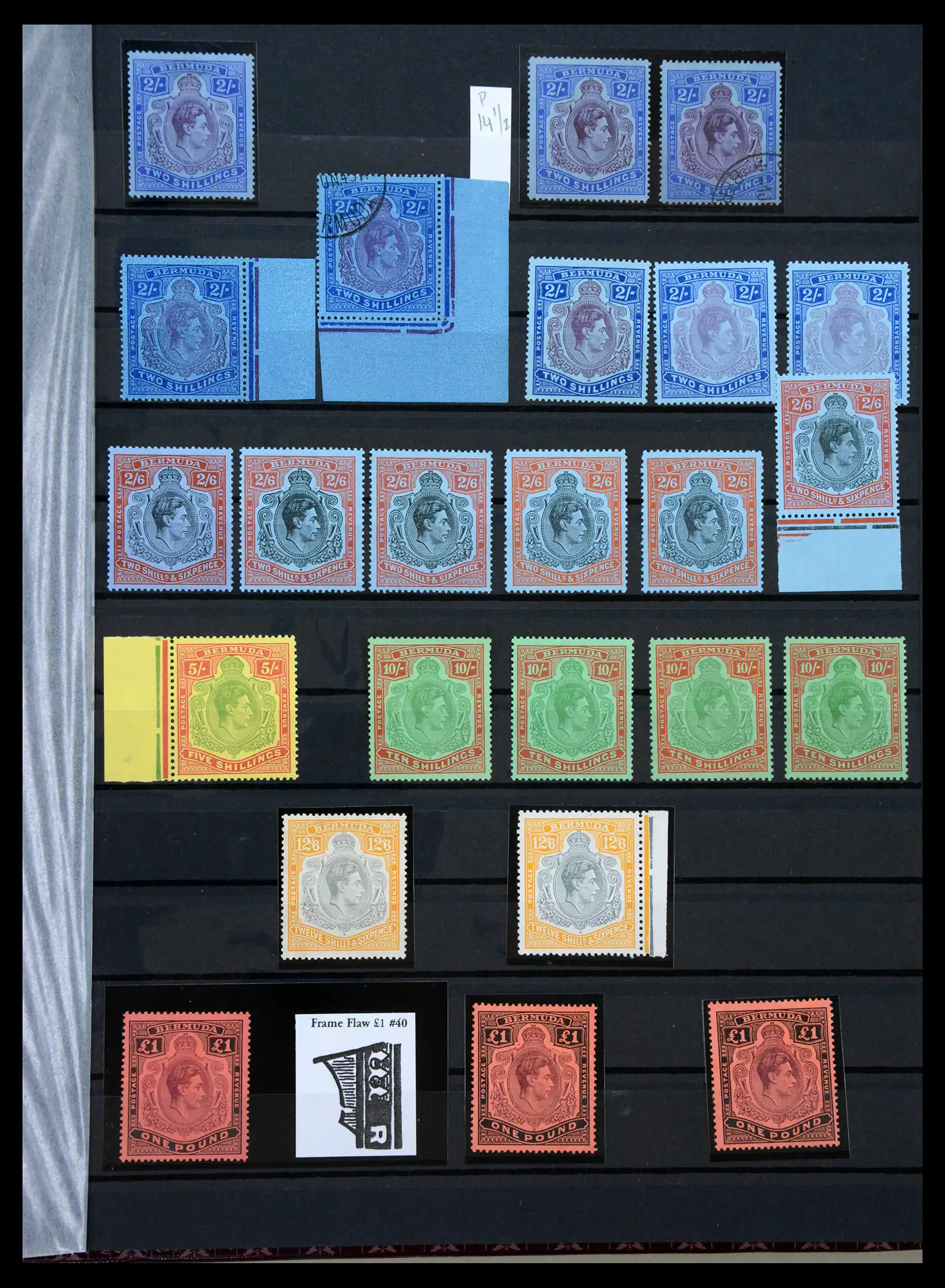 41154 0028 - Postzegelverzameling 41154 Engelse koloniën 1860-1952.