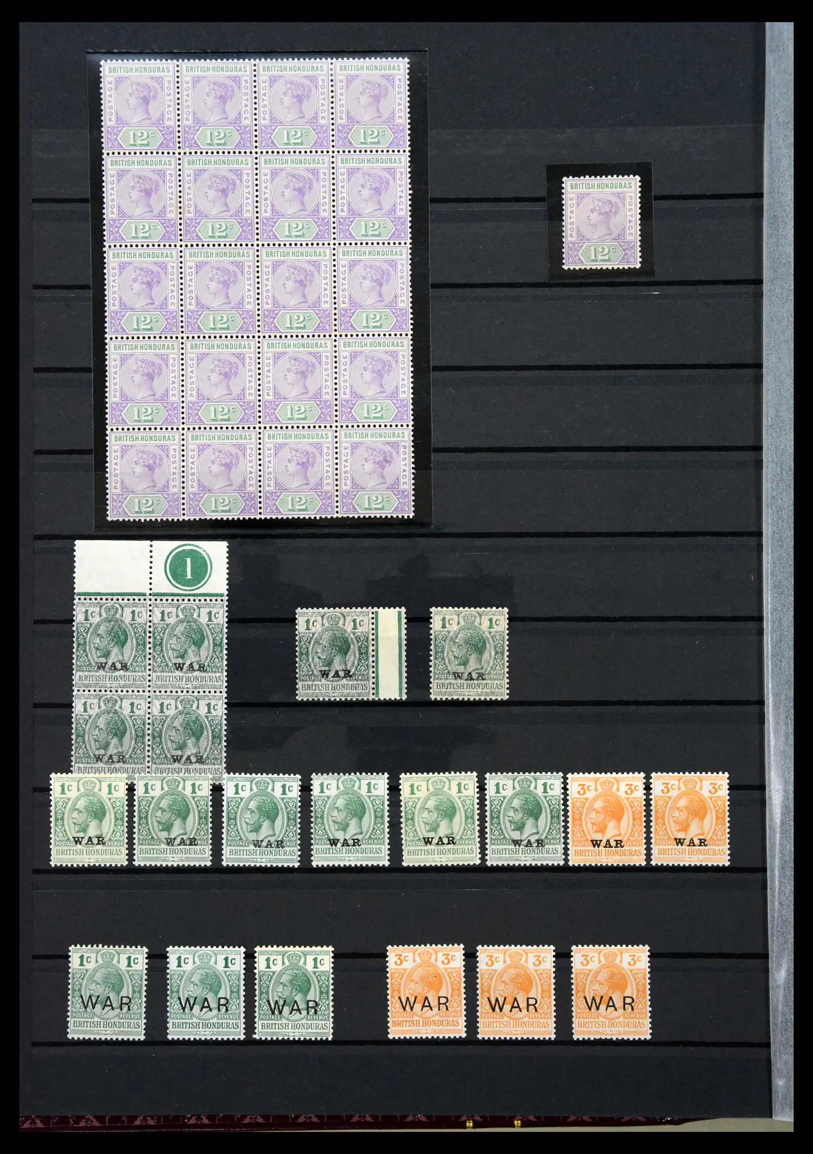 41154 0033 - Postzegelverzameling 41154 Engelse koloniën 1860-1952.