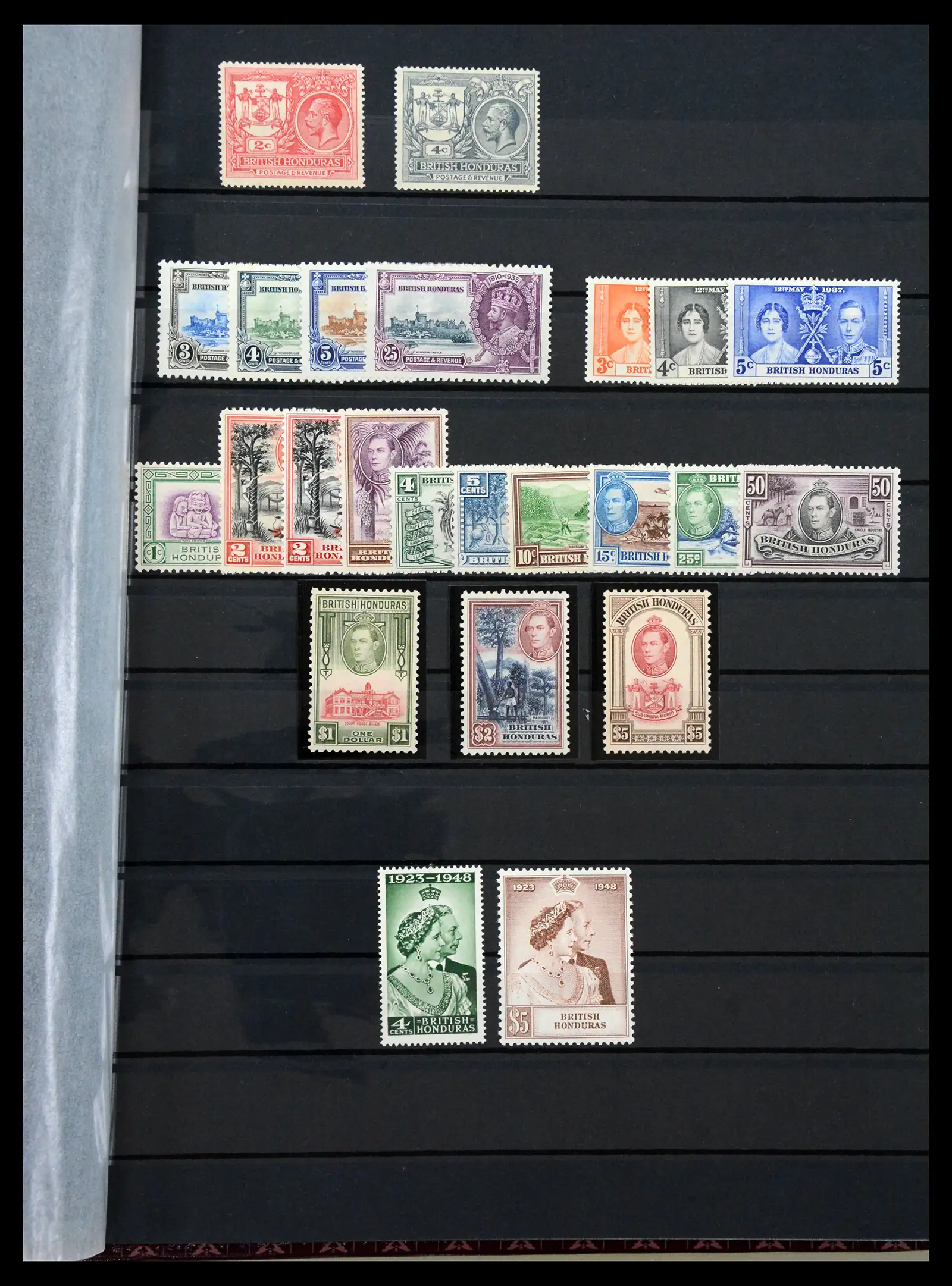 41154 0034 - Postzegelverzameling 41154 Engelse koloniën 1860-1952.