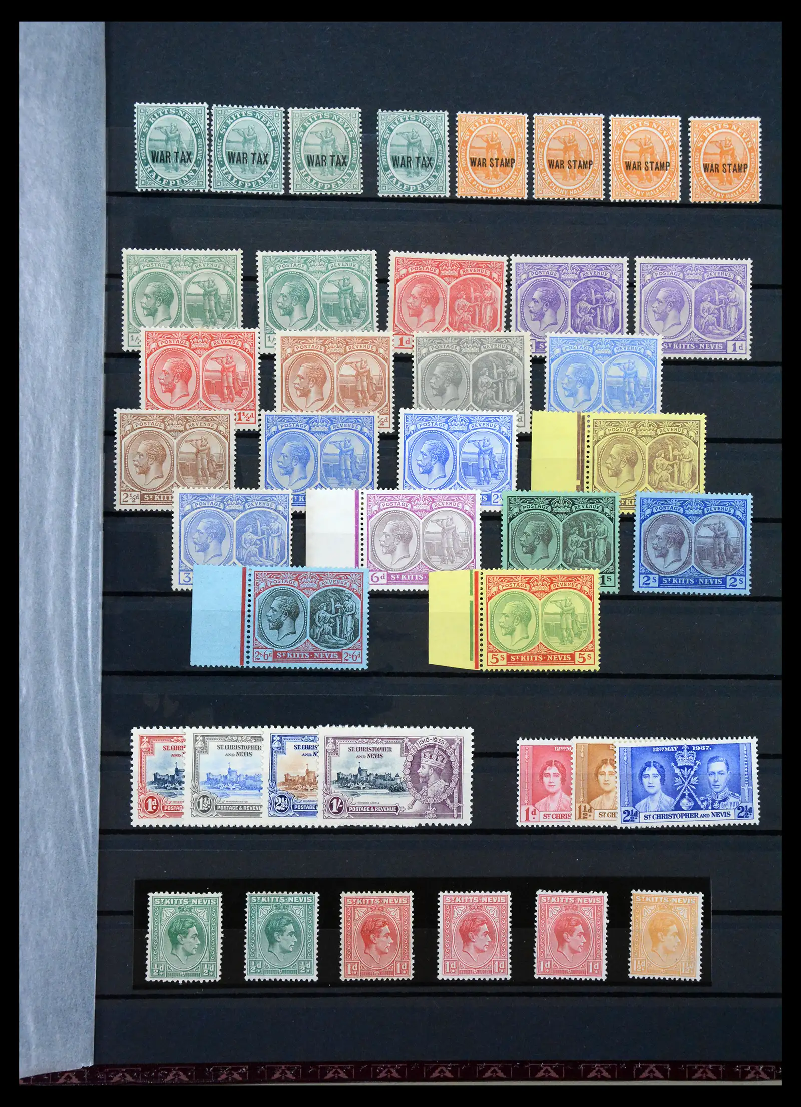 41154 0041 - Postzegelverzameling 41154 Engelse koloniën 1860-1952.