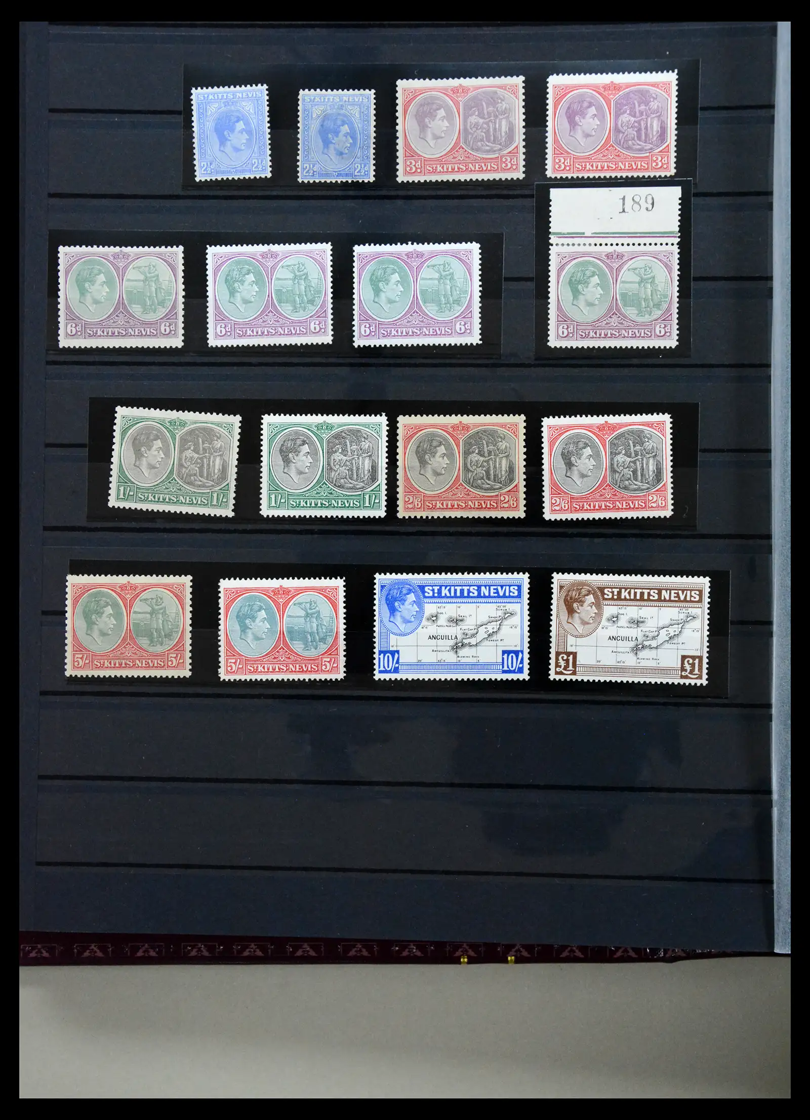 41154 0042 - Postzegelverzameling 41154 Engelse koloniën 1860-1952.