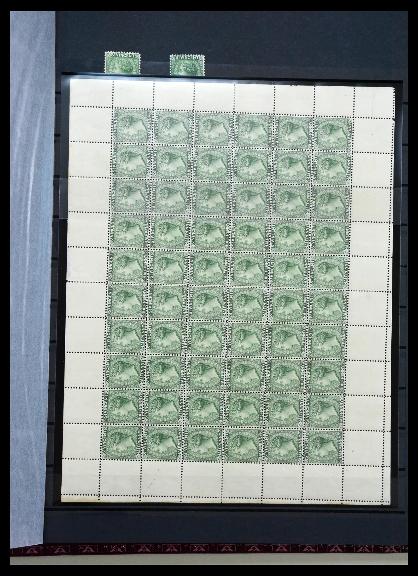 41154 0044 - Postzegelverzameling 41154 Engelse koloniën 1860-1952.