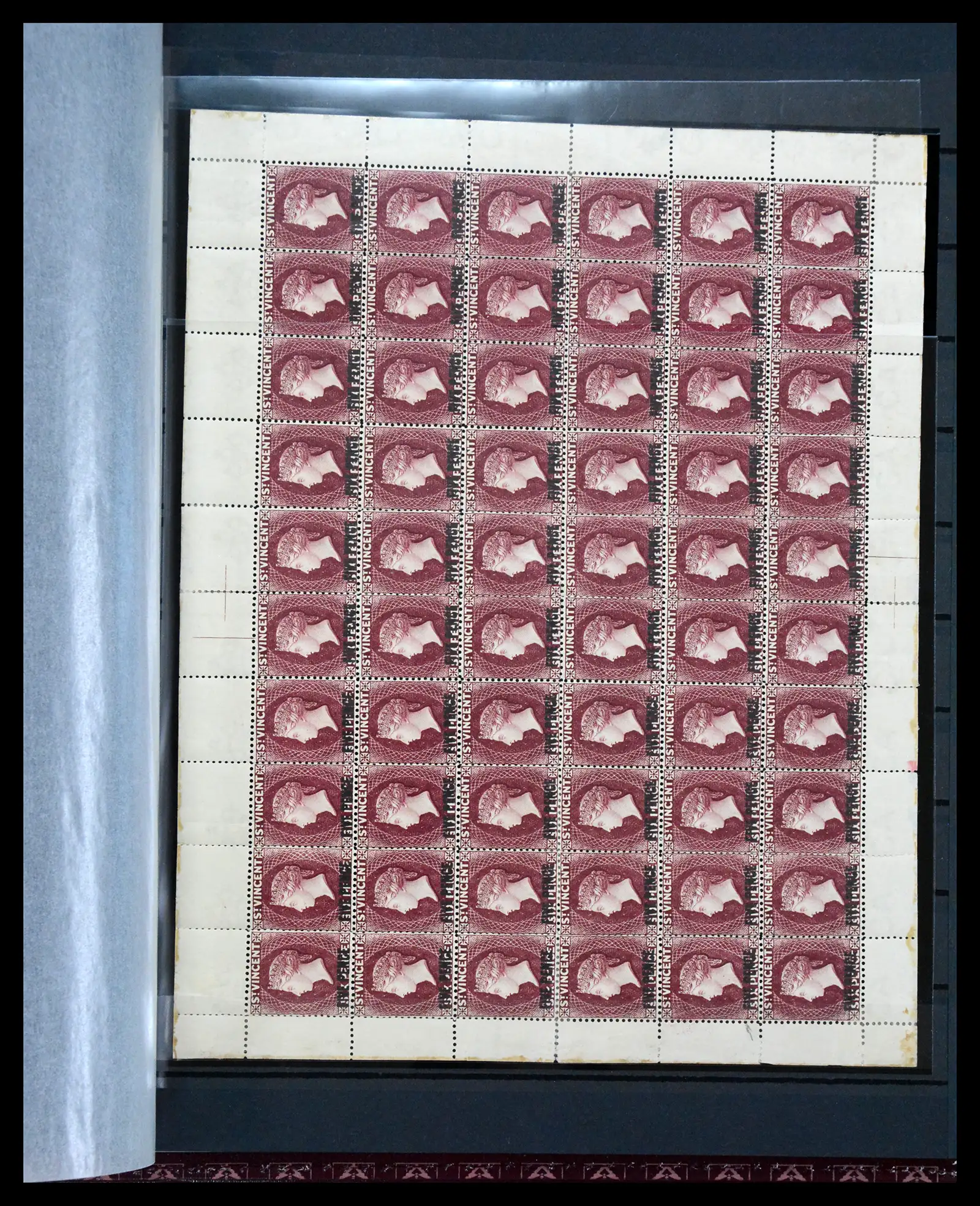 41154 0046 - Postzegelverzameling 41154 Engelse koloniën 1860-1952.