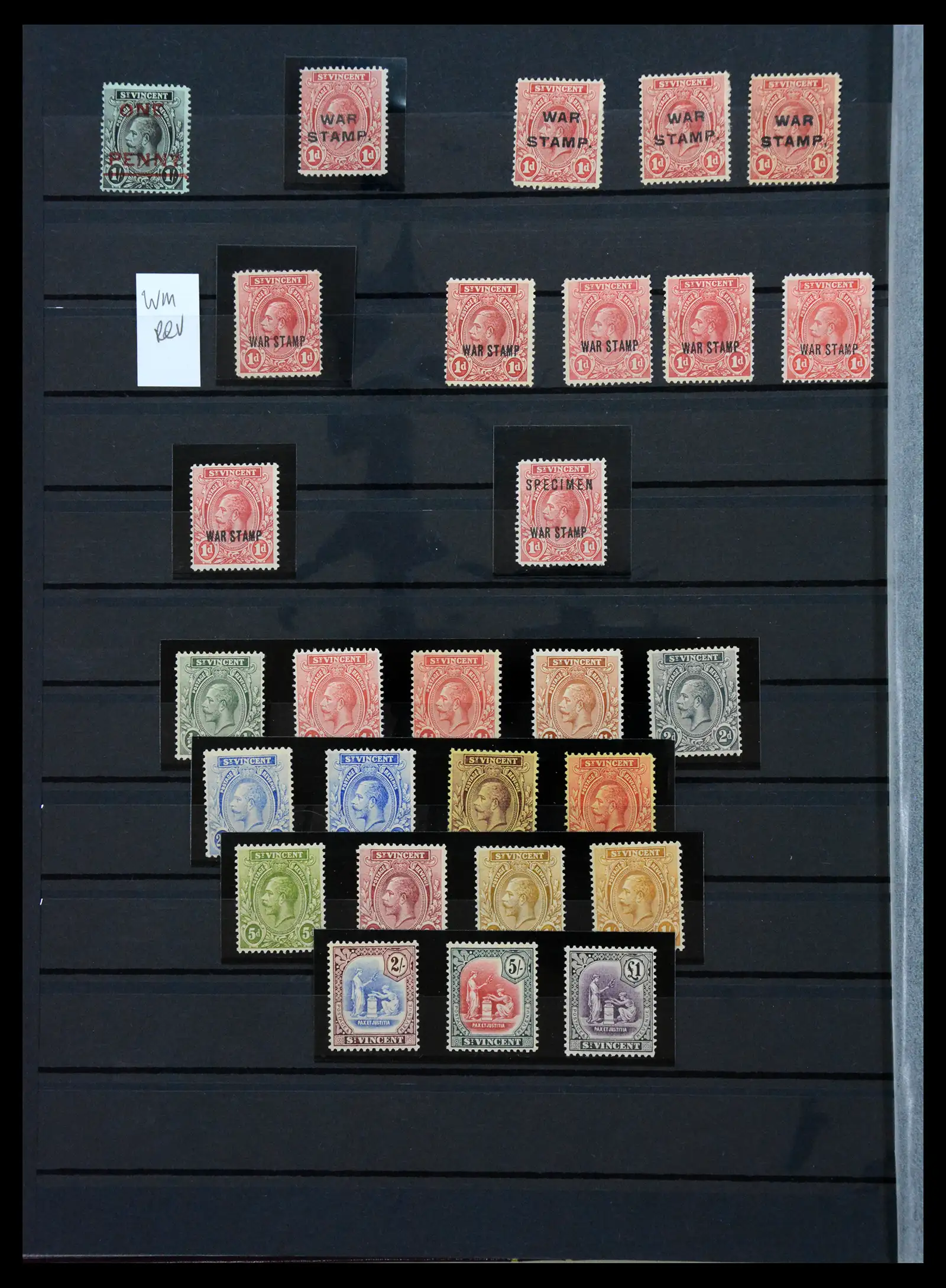 41154 0051 - Postzegelverzameling 41154 Engelse koloniën 1860-1952.