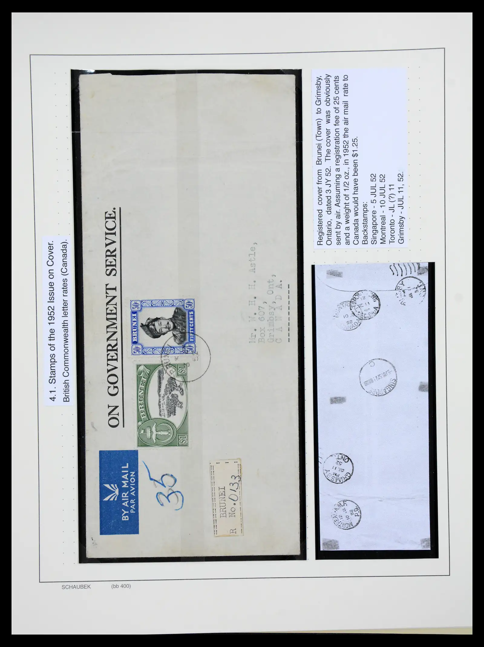 41155 0047 - Stamp collection 41155 Brunei supercollection 1952-2017.