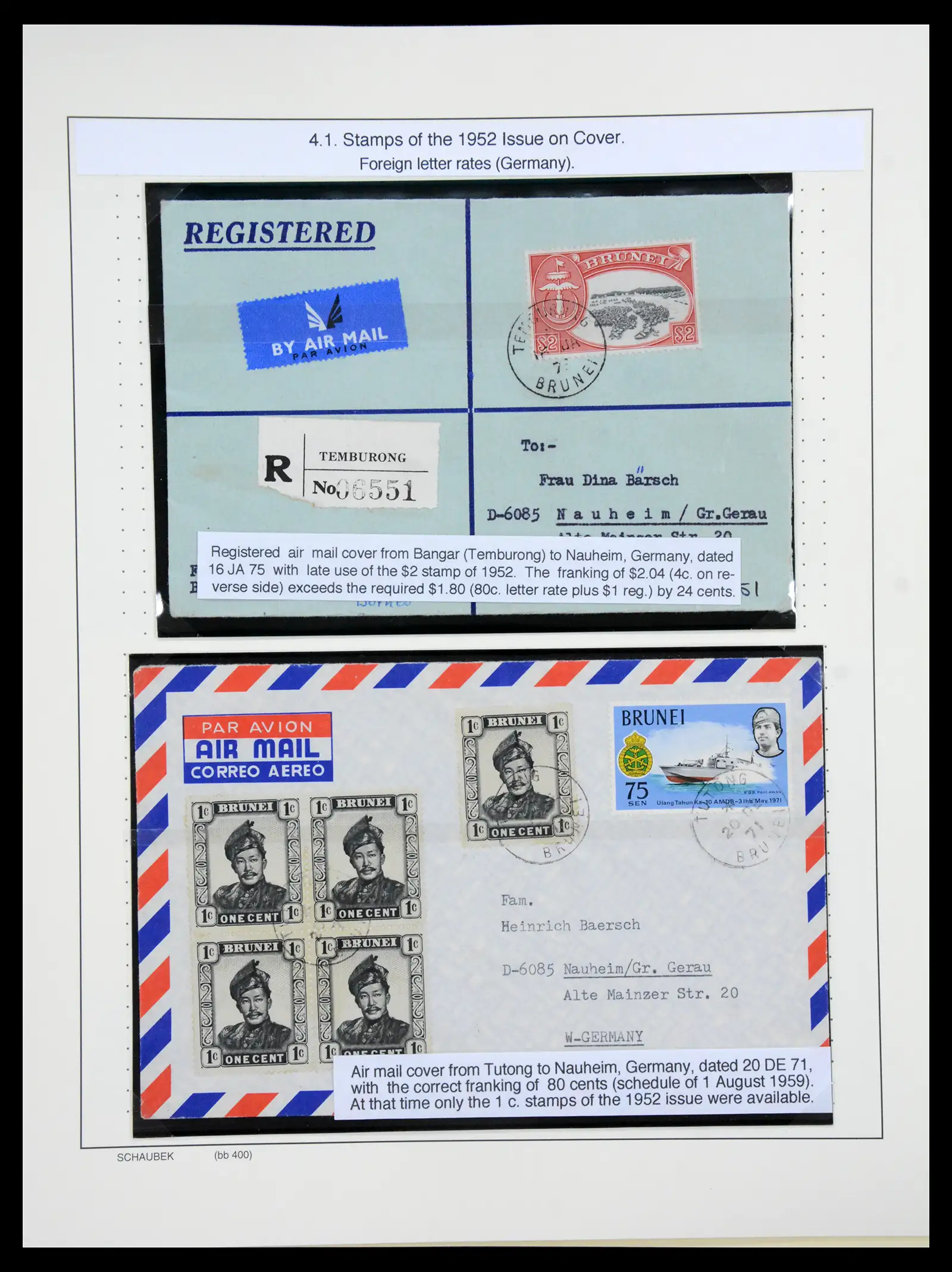 41155 0055 - Stamp collection 41155 Brunei supercollection 1952-2017.
