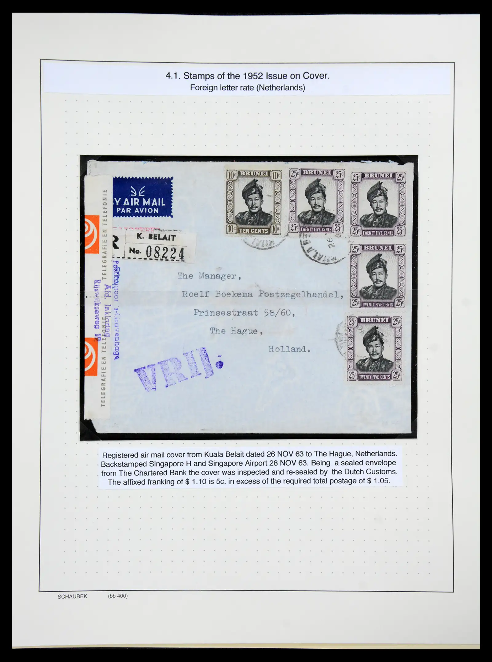 41155 0058 - Stamp collection 41155 Brunei supercollection 1952-2017.