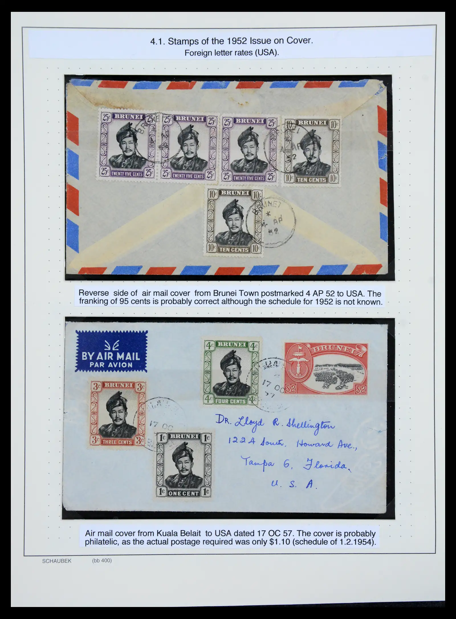 41155 0069 - Stamp collection 41155 Brunei supercollection 1952-2017.