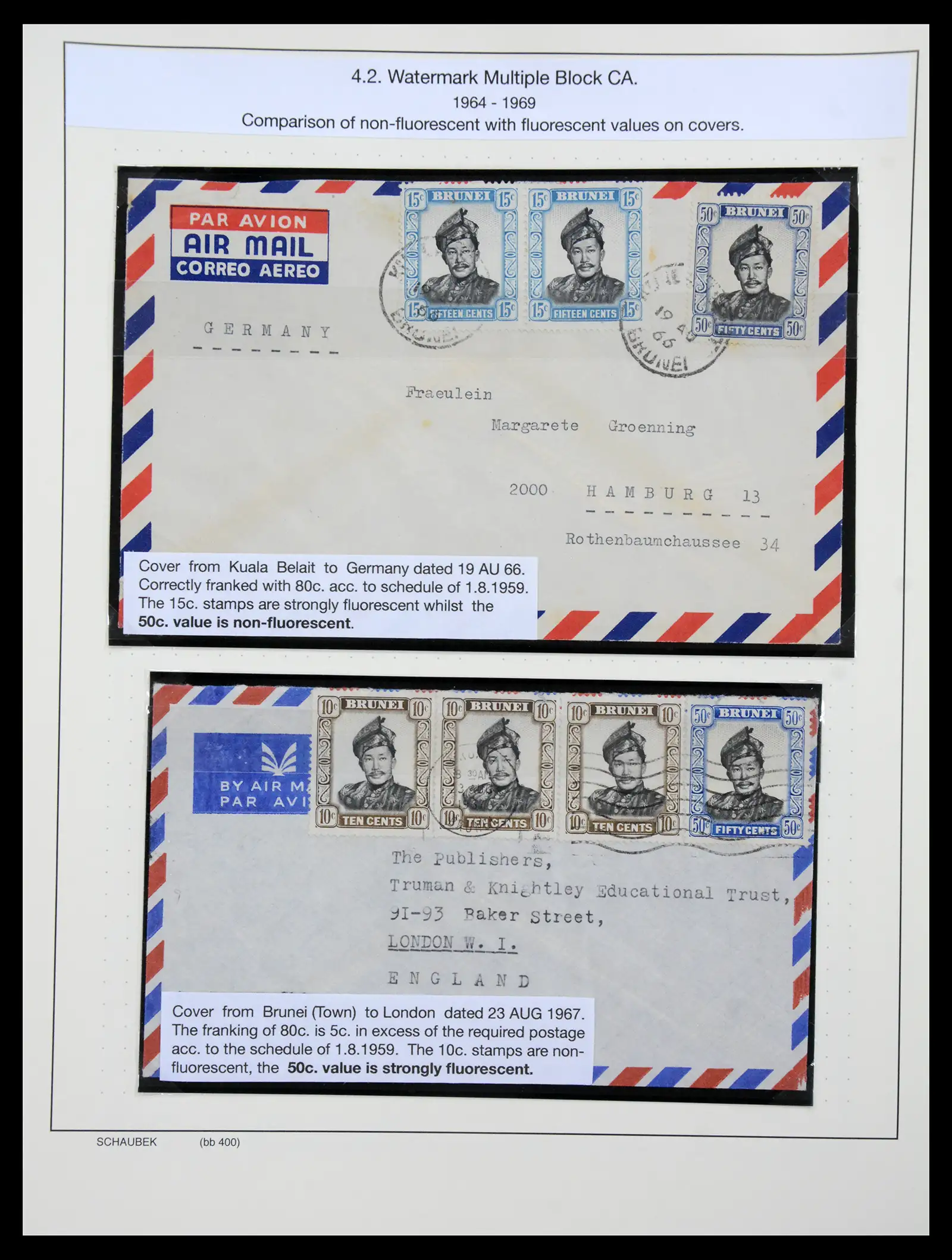 41155 0088 - Stamp collection 41155 Brunei supercollection 1952-2017.