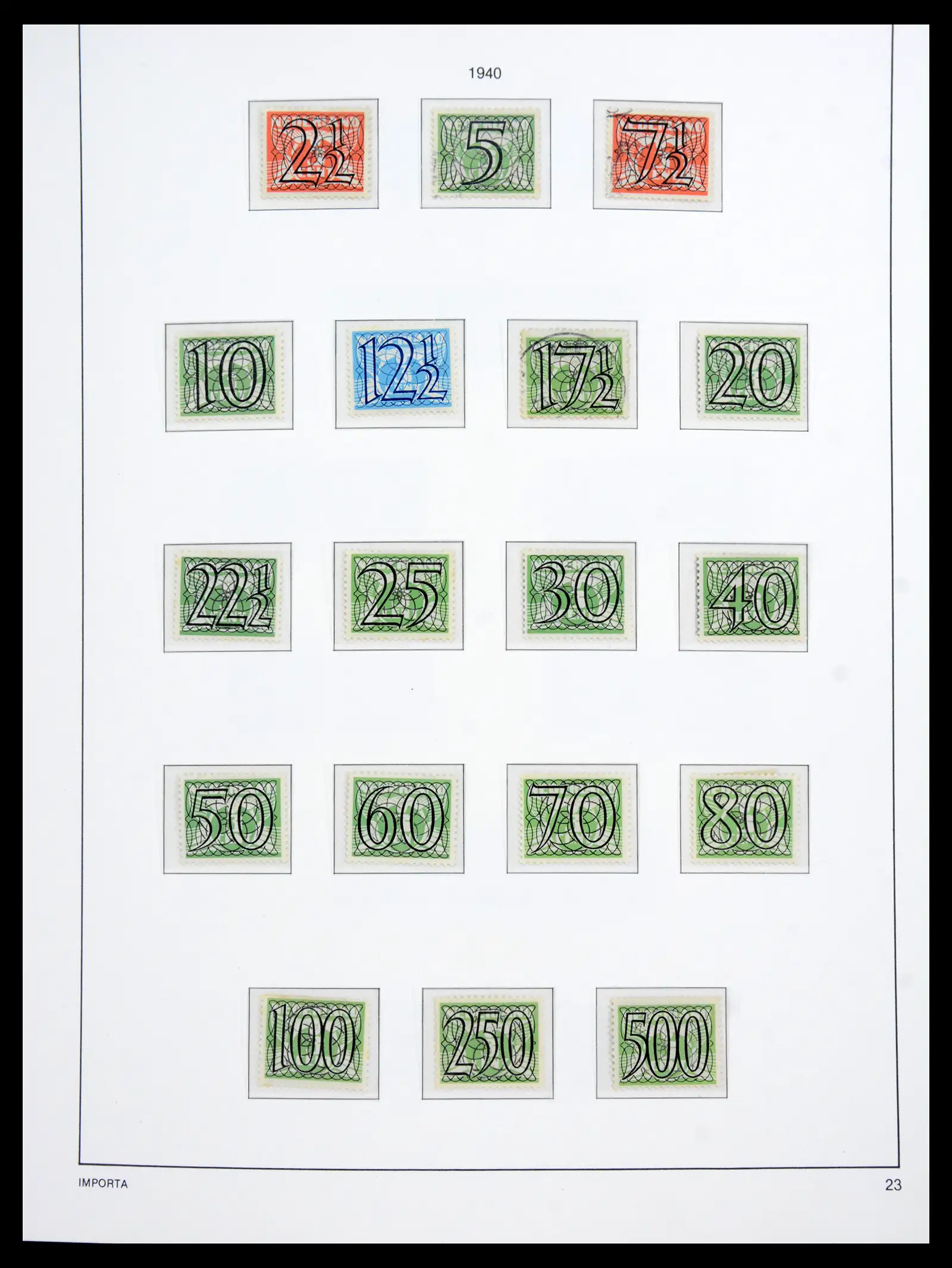41159 0024 - Postzegelverzameling 41159 Nederland 1852-1980.